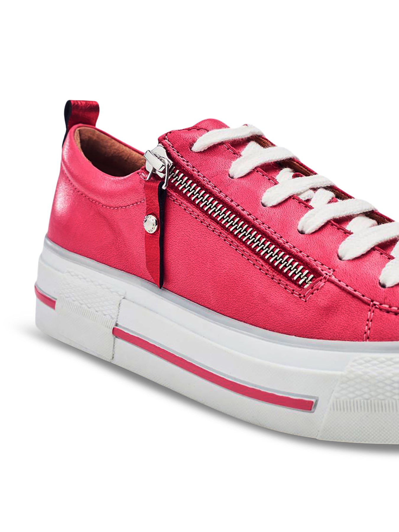 Filician Leather Trainers Pink