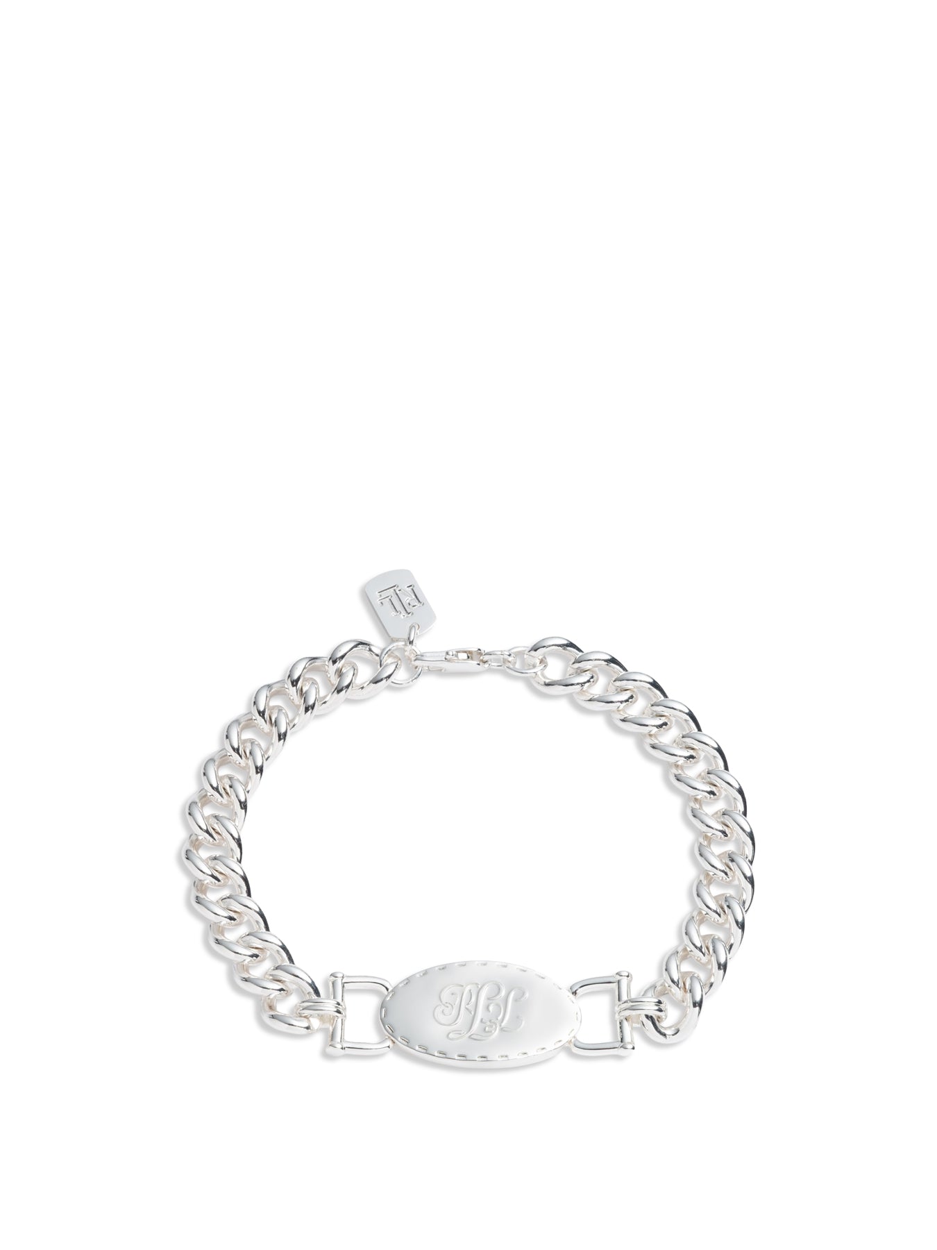 Logo Link Bracelets Flex Silver