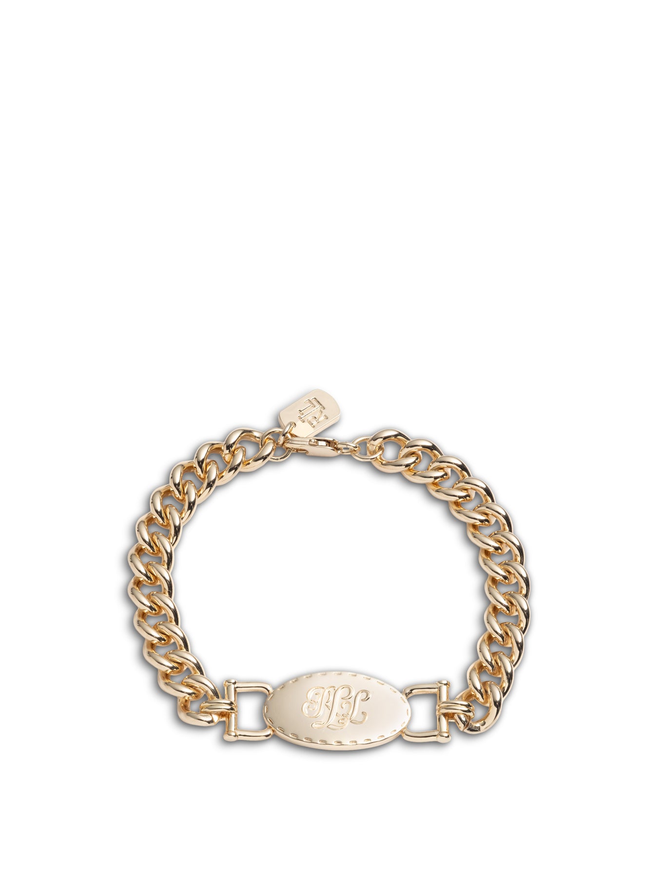 Logo Link Bracelets Flex Gold