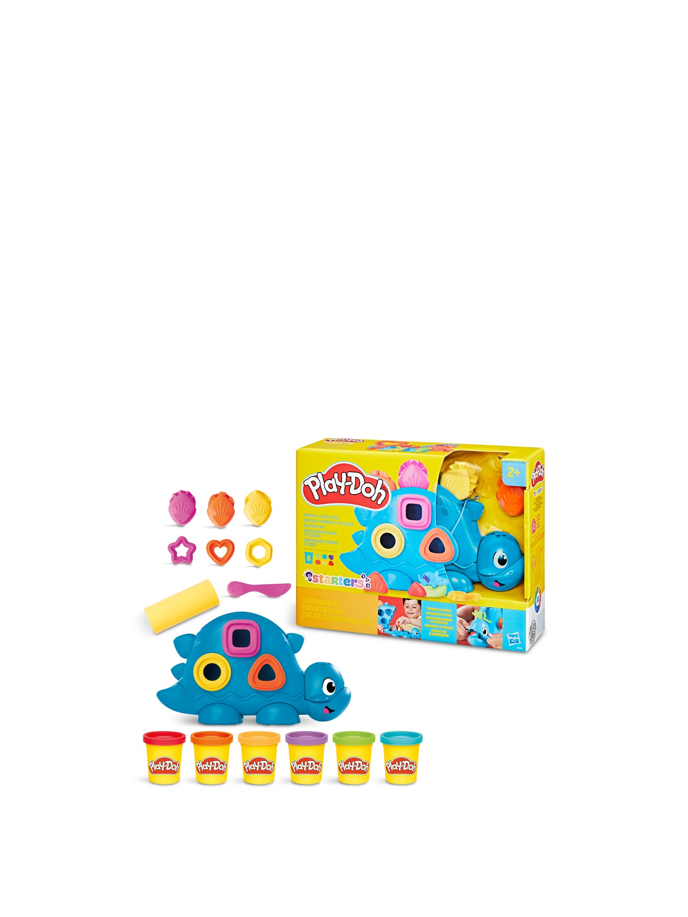 Play-Doh Shape Colours Dino