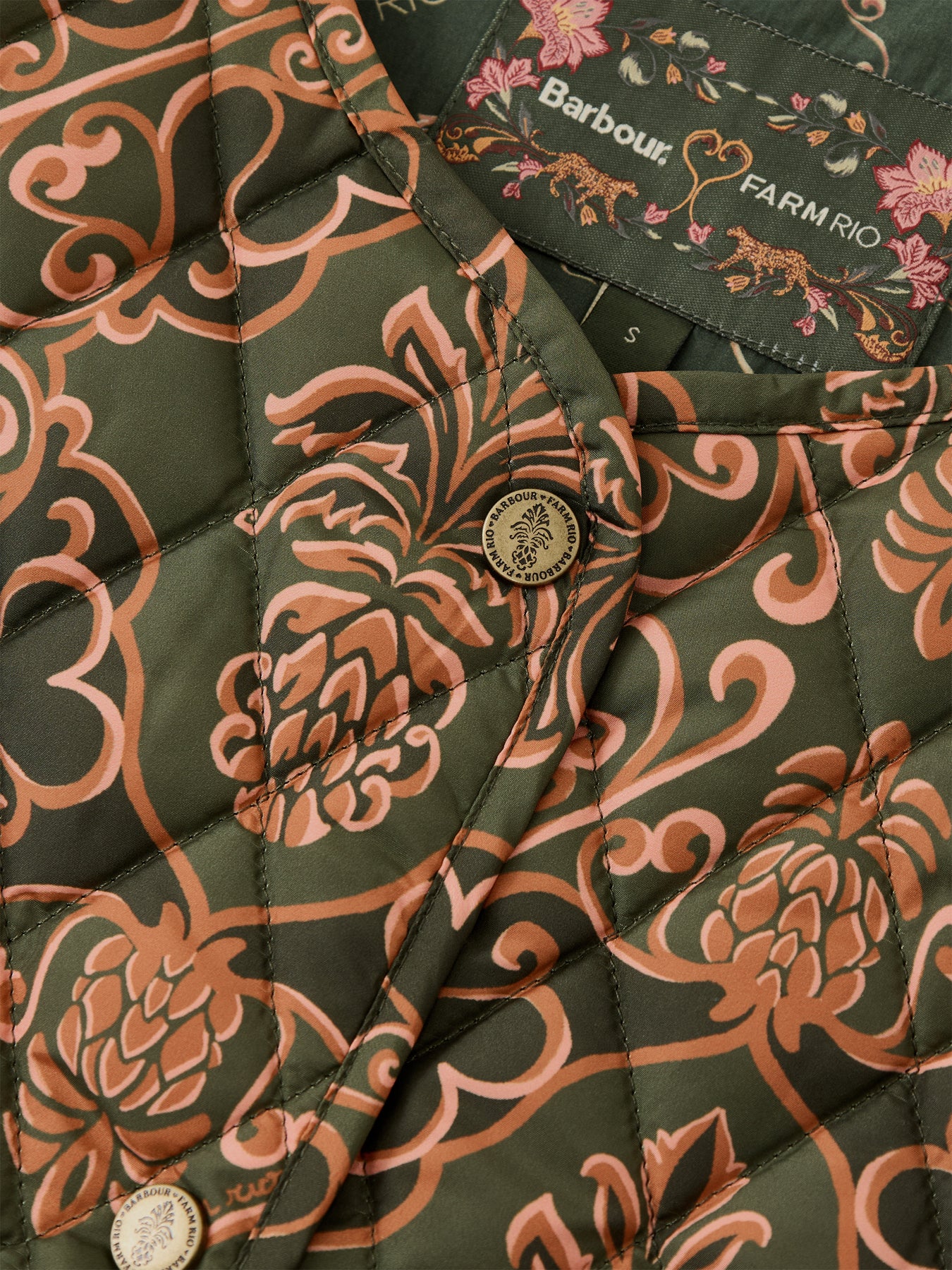 Barbour X Farm Rio Fernanda Liner
