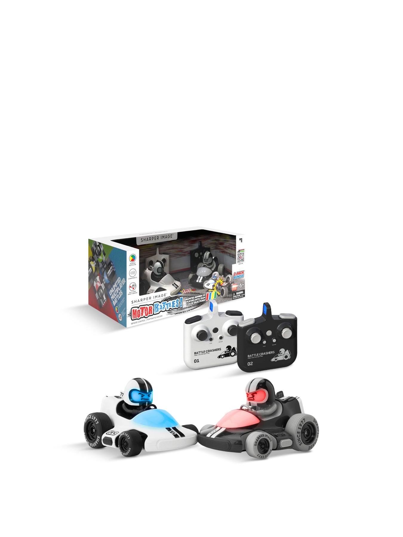 Kids RC Battle Crashers Rivals Remote Control Cars