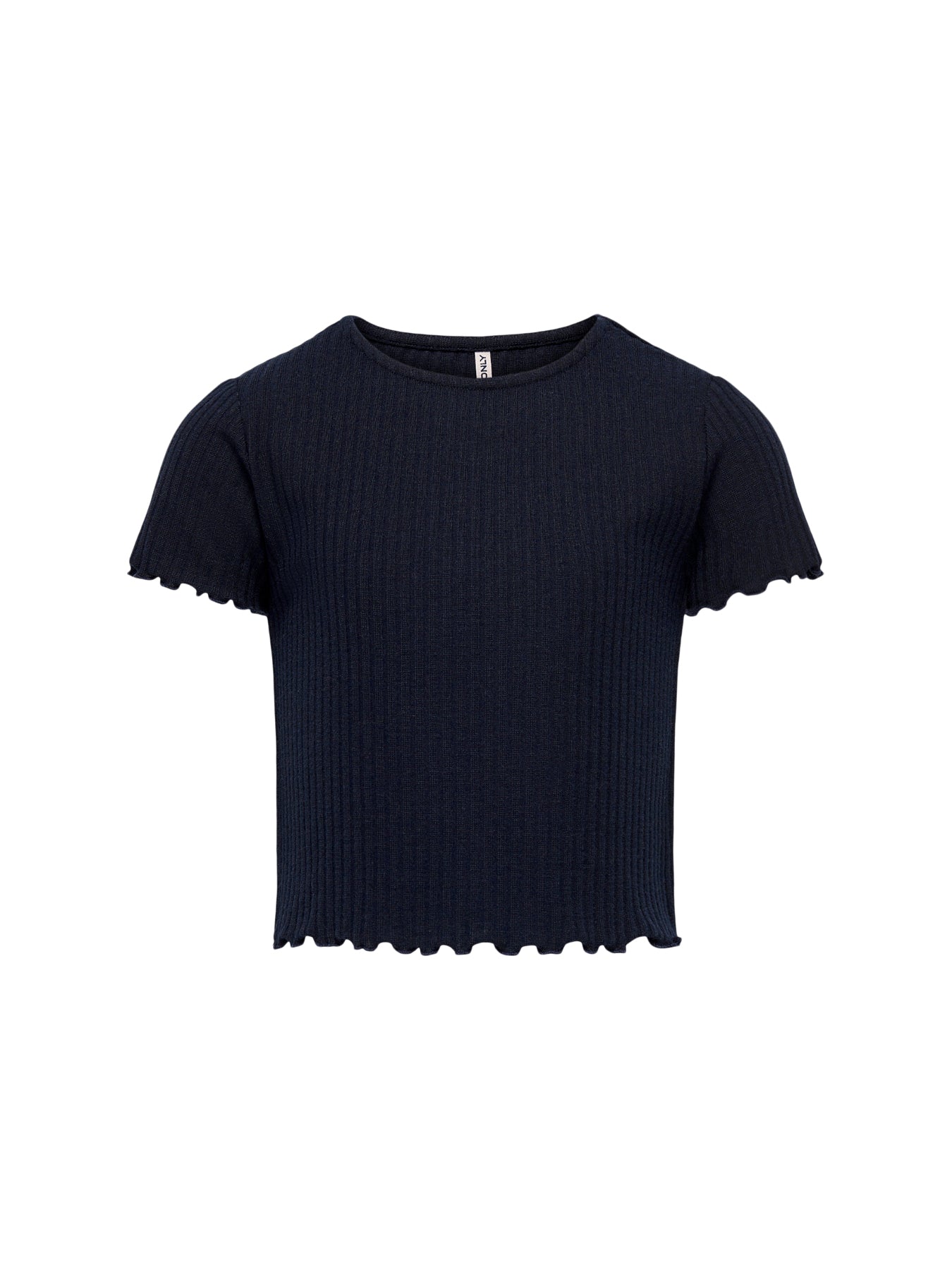 Black Polyester Short Sleeve T-Shirt