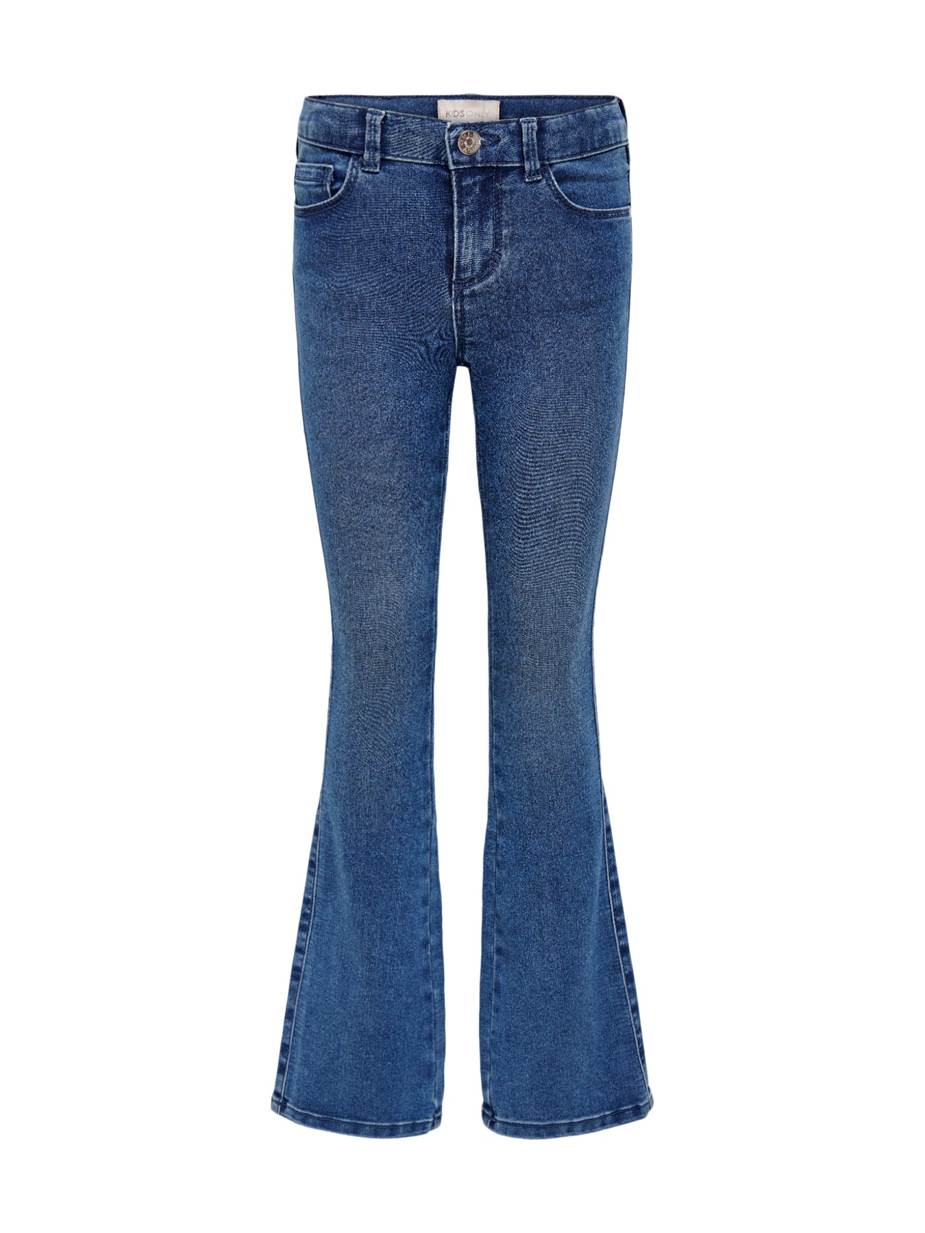 Royal Life Reg Flared Medium Blue Denim