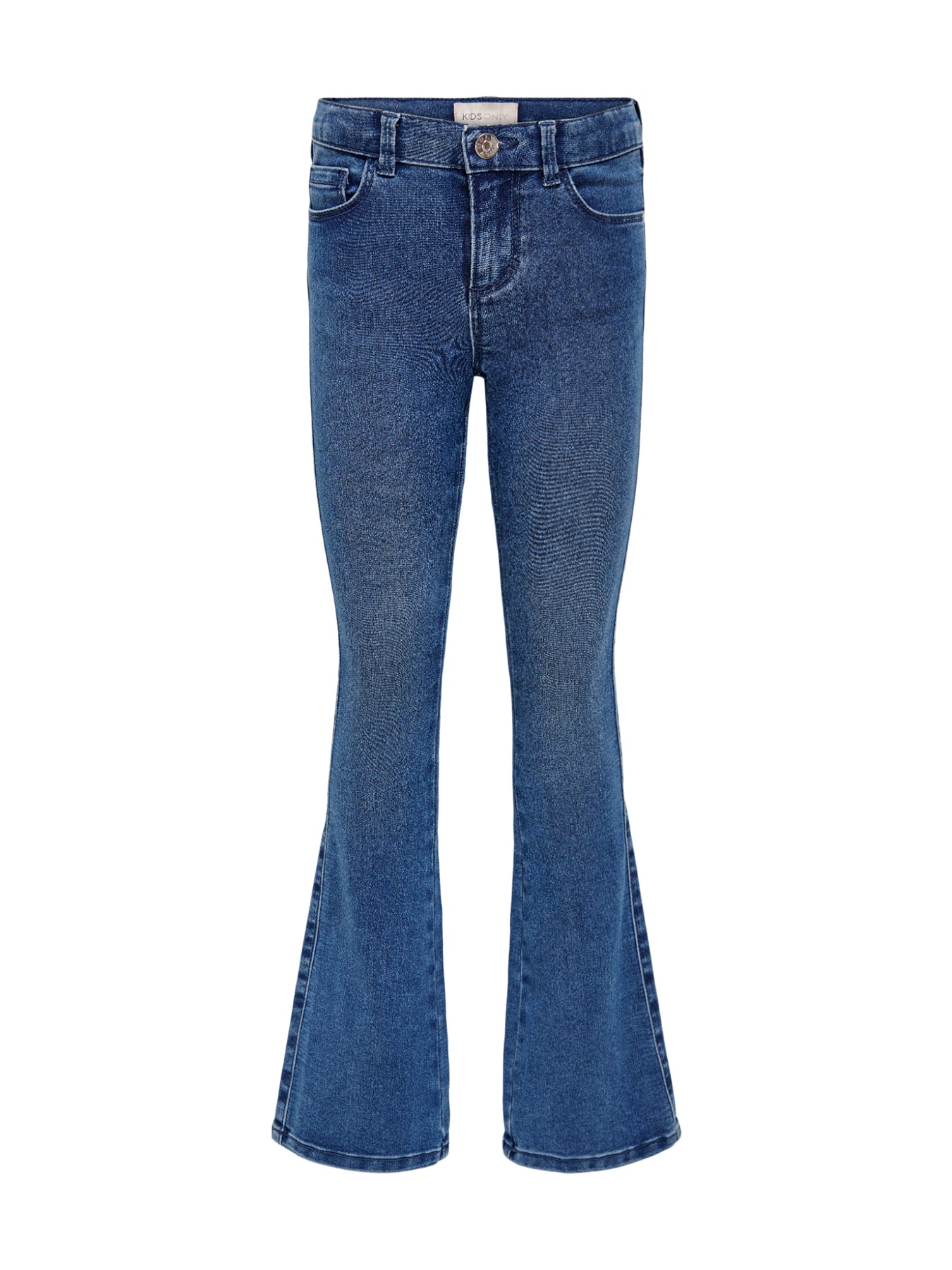 Royal Life Reg Flared Medium Blue Denim