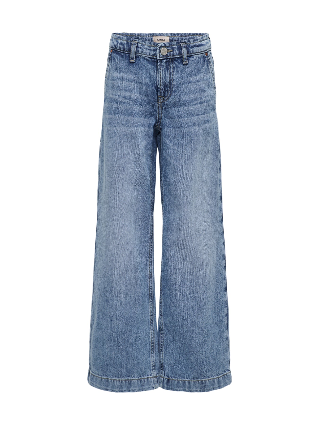 Comet Wide Leg Denim Medium Blue Denim
