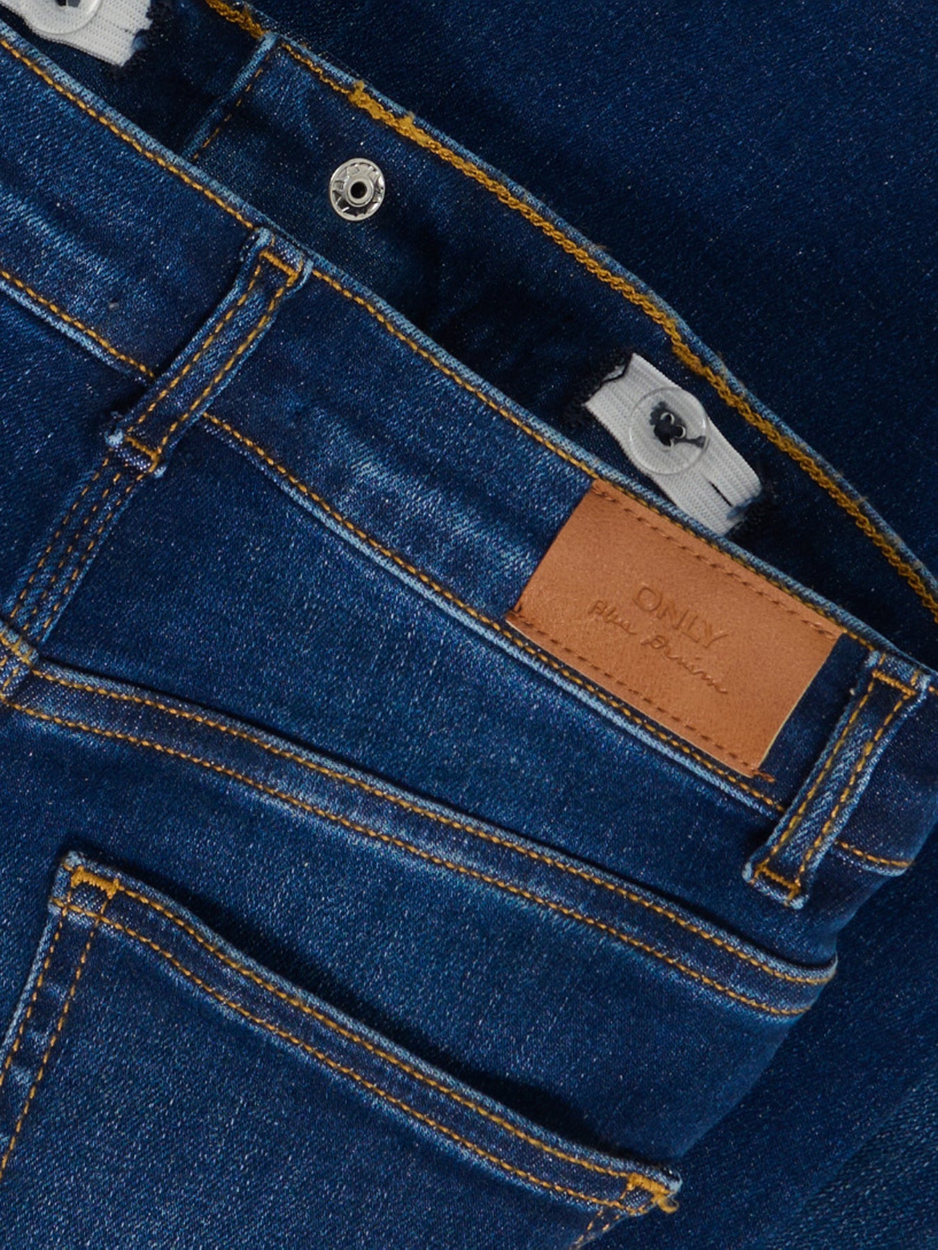 Madison Blush Wide Denim Dark Blue Denim