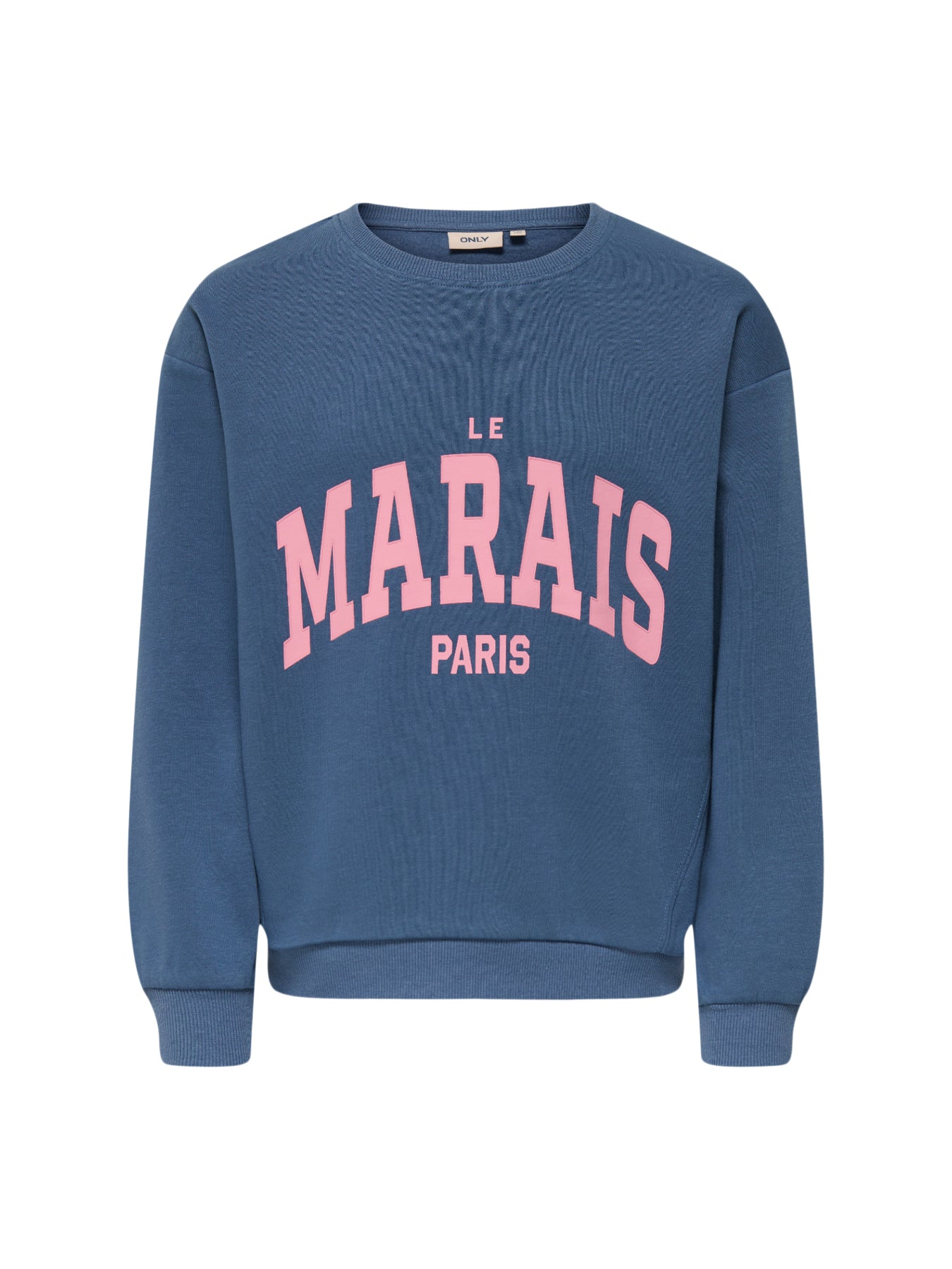 Marisa Long Sleeves O-Neck Loose Printed Sweatshirts Vintage Indigo