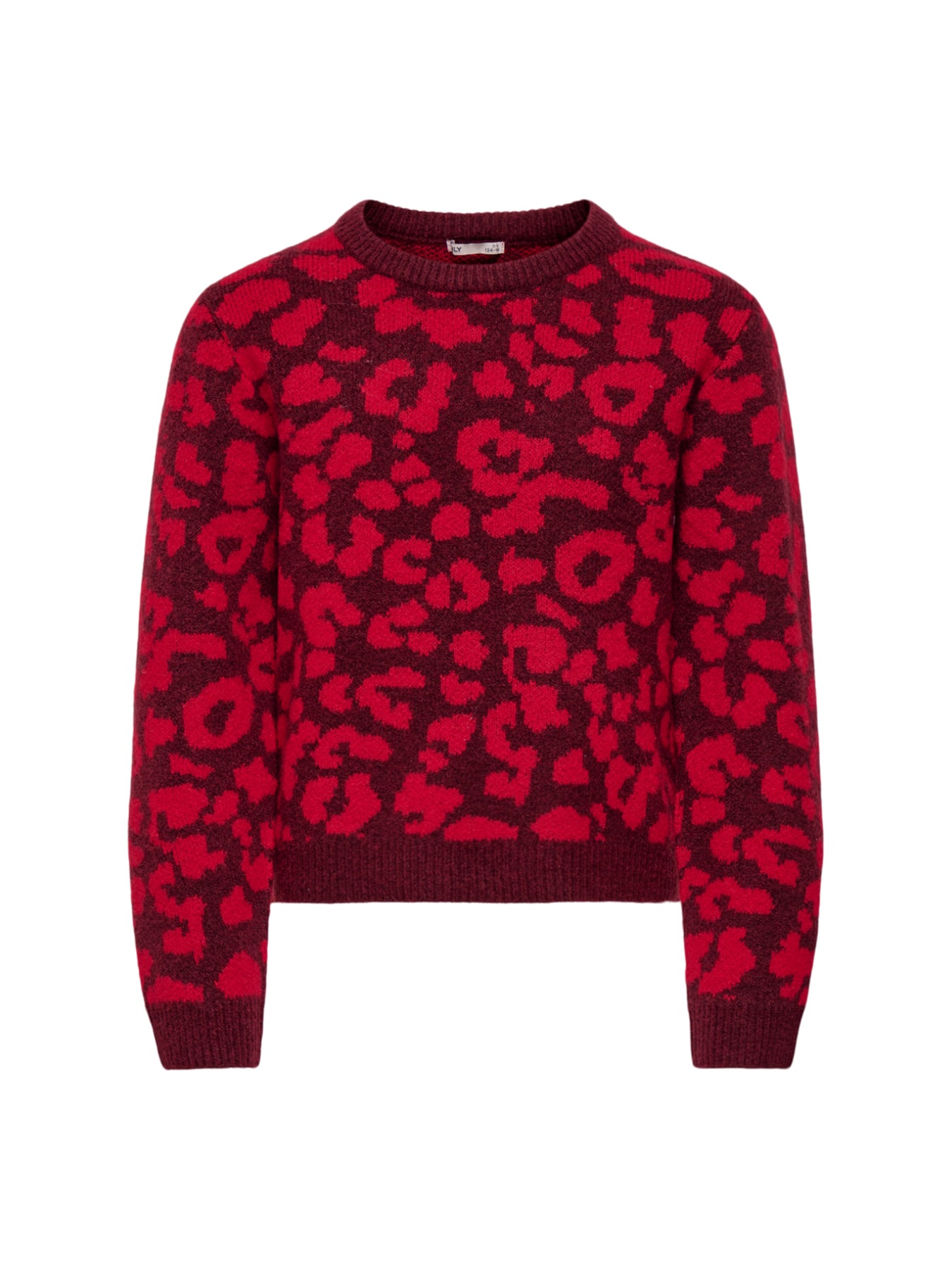 Kogdora Life Leo Long Sleeves O-Neck Knitwear Cabernet