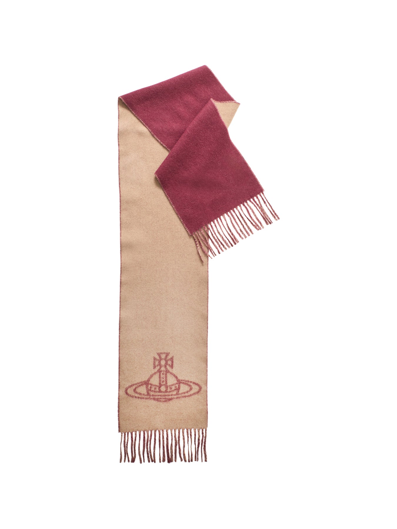 Orb Wool Scarf Camel