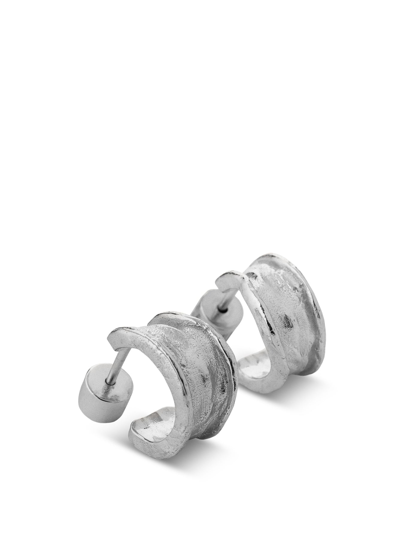 Driftline Earrings Silver