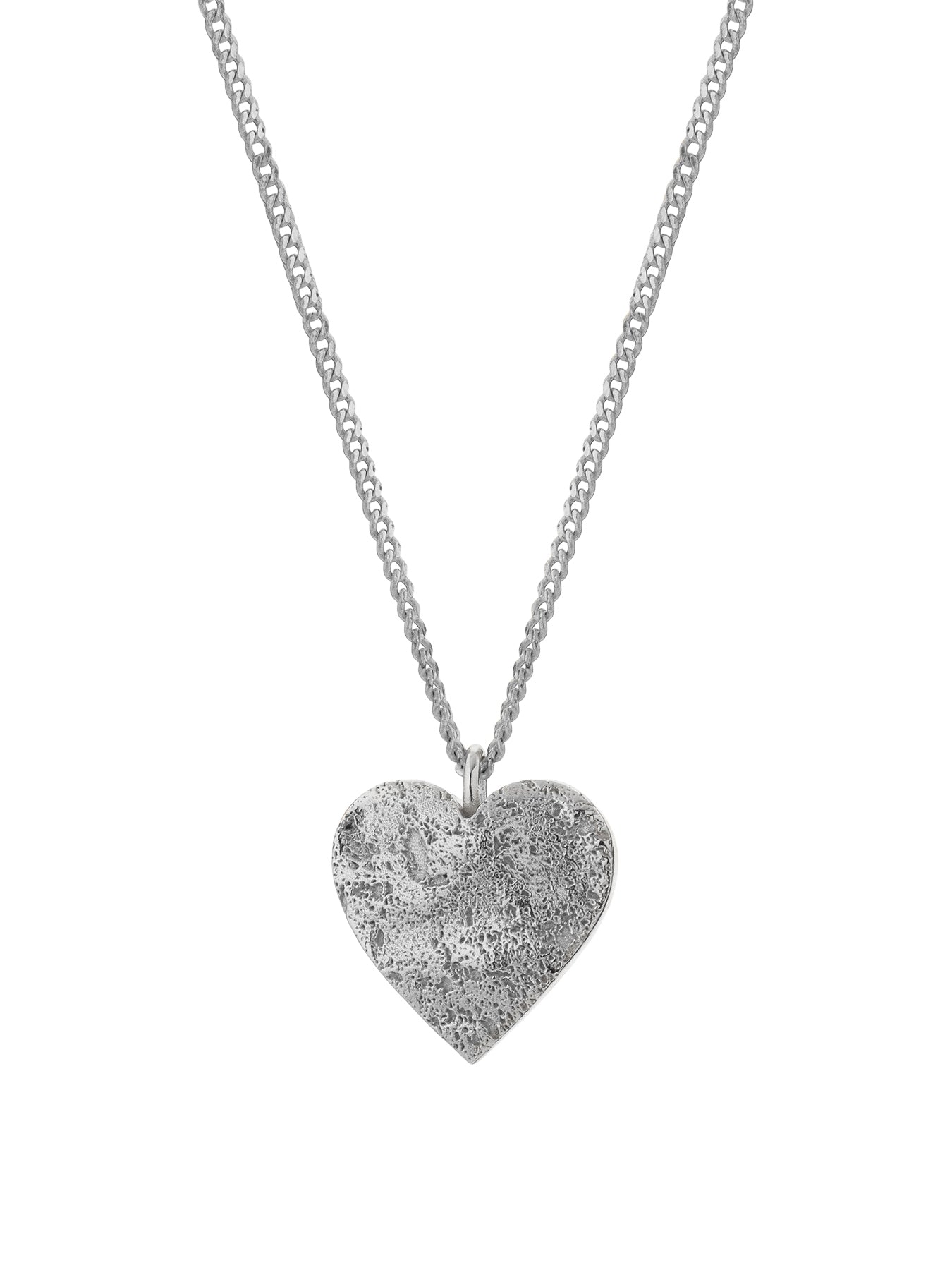 Spirit Pendant Necklace Silver