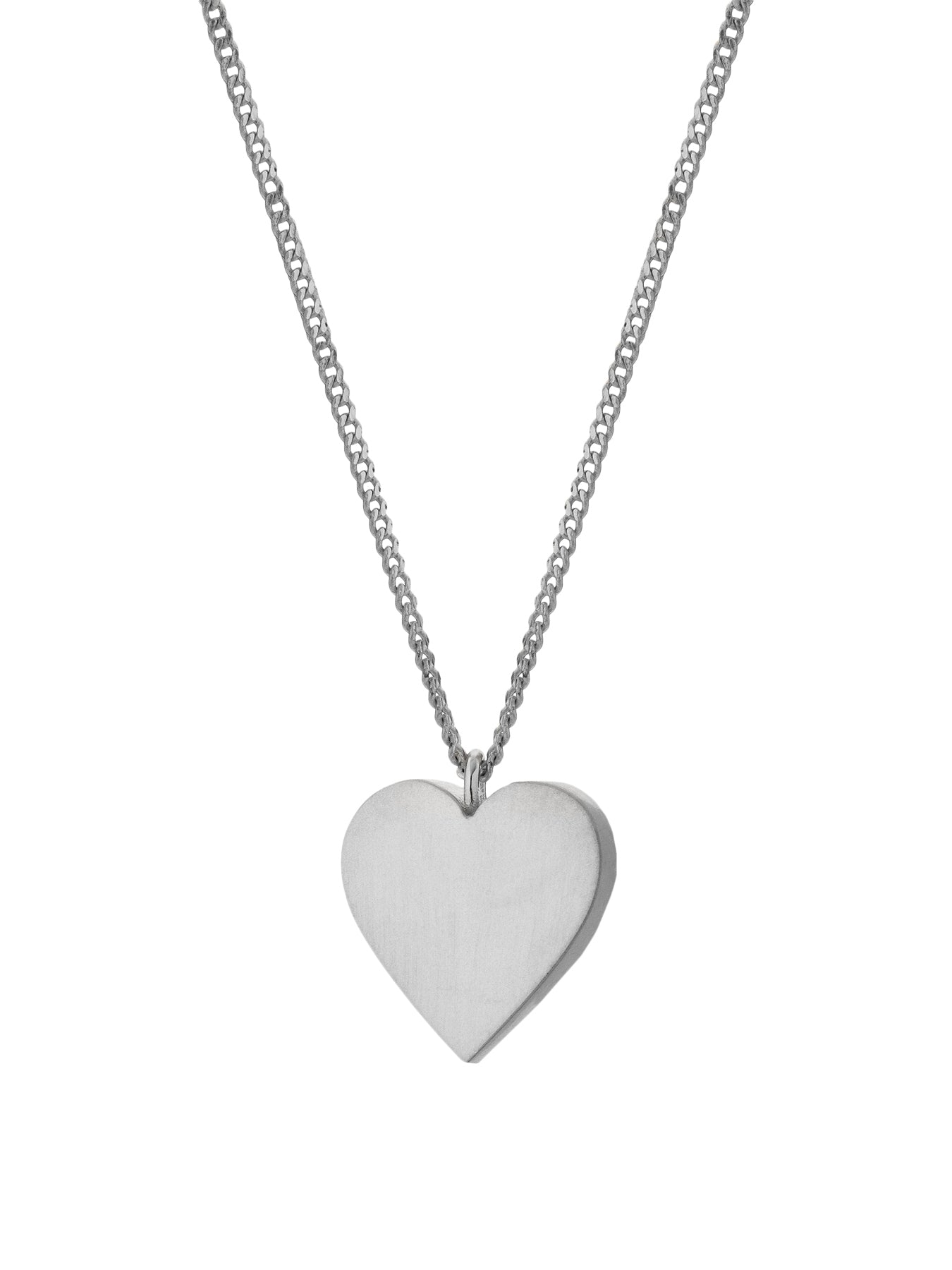 Spirit Pendant Necklace Silver