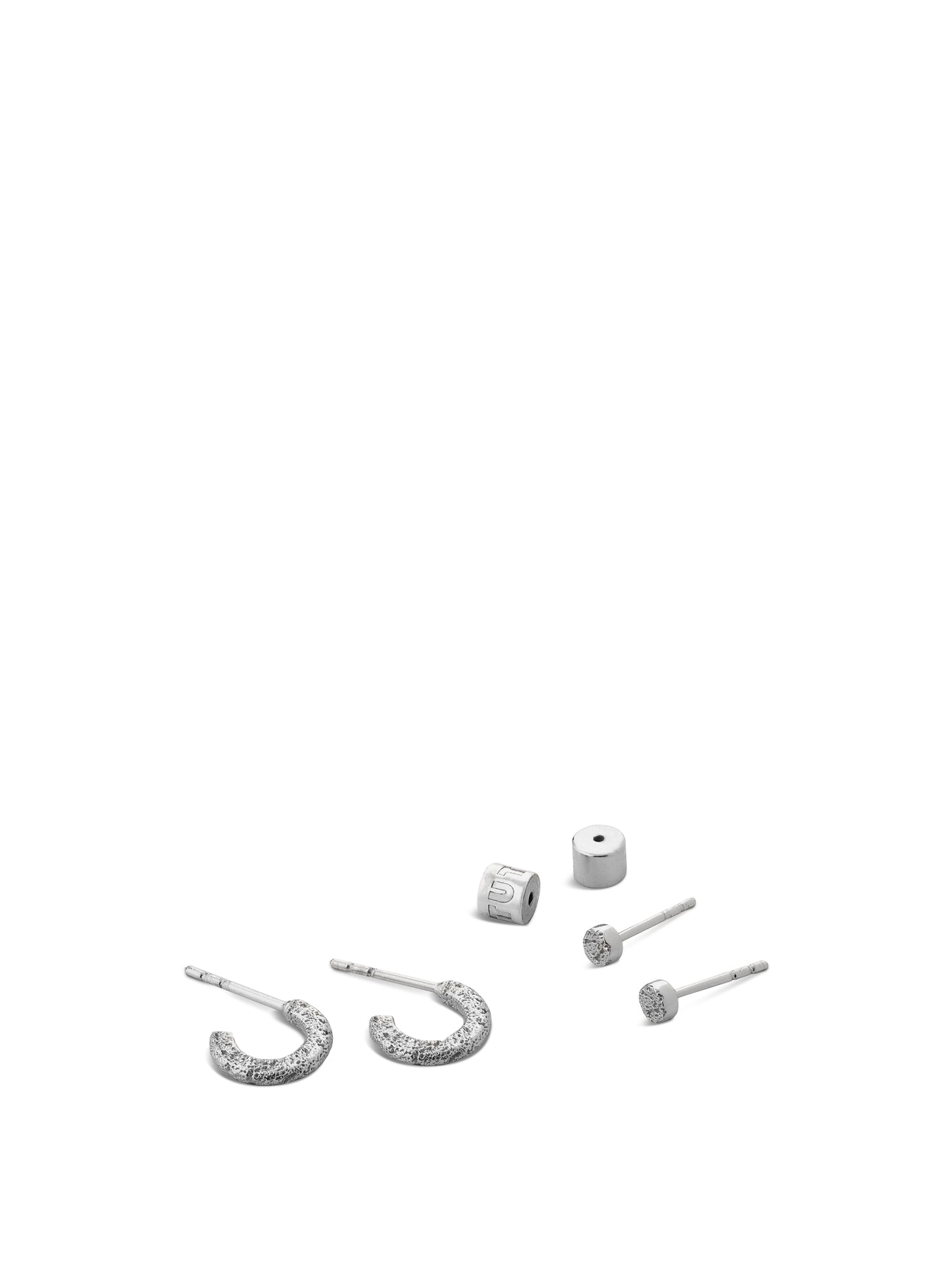 Quest Earring Set Silver