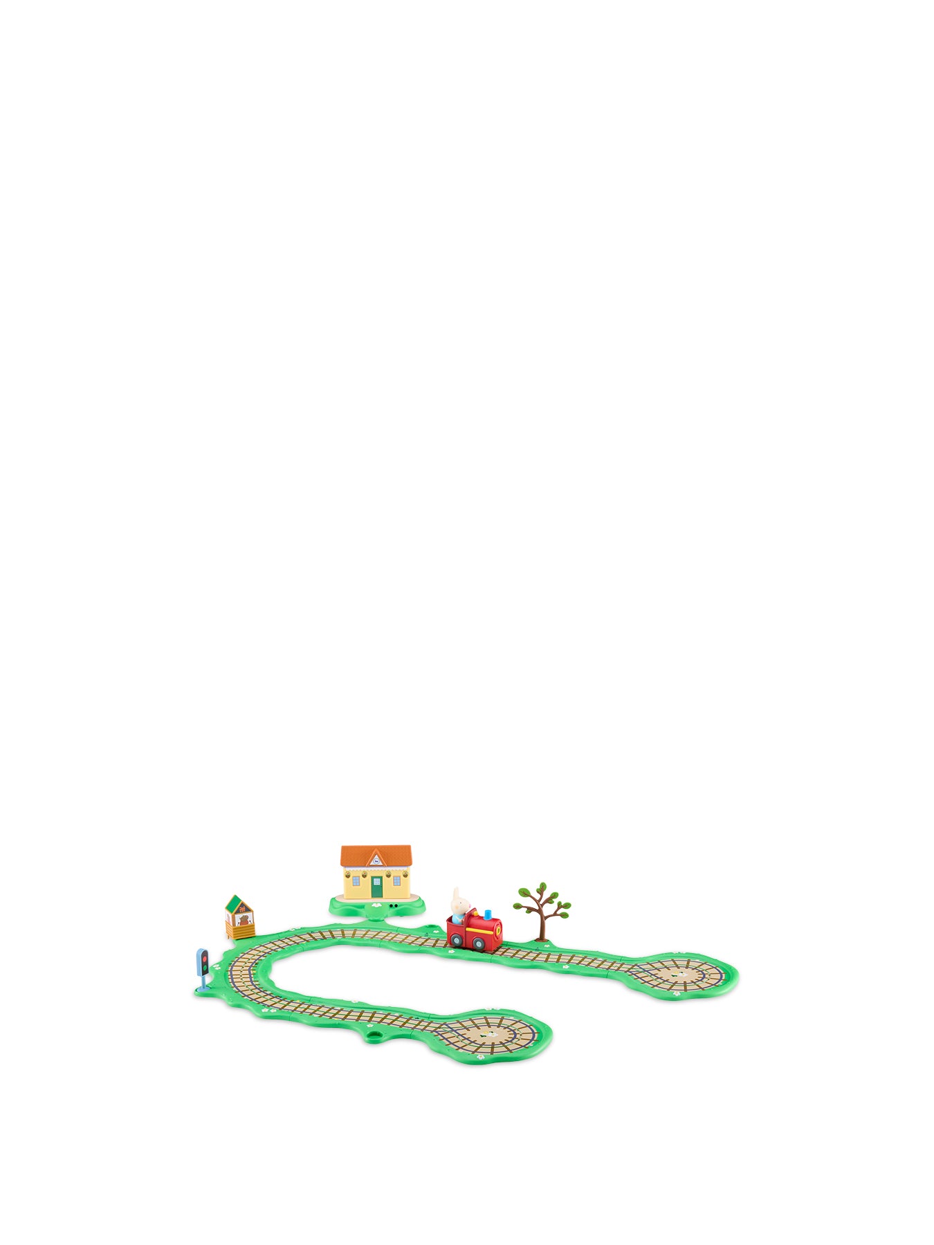 Peppa Pig Whizz Around Clickety Clack Train Set