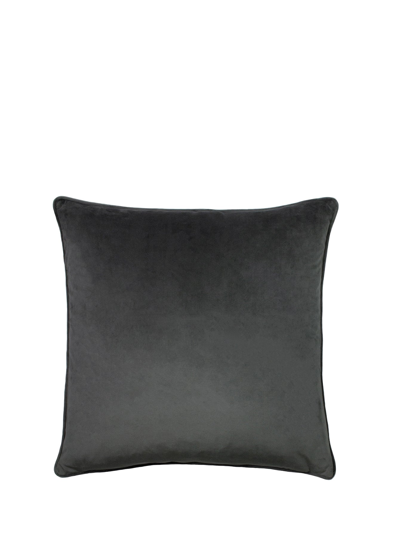 Hortus Feather Rich Cushion 50 x 50cm Charcoal