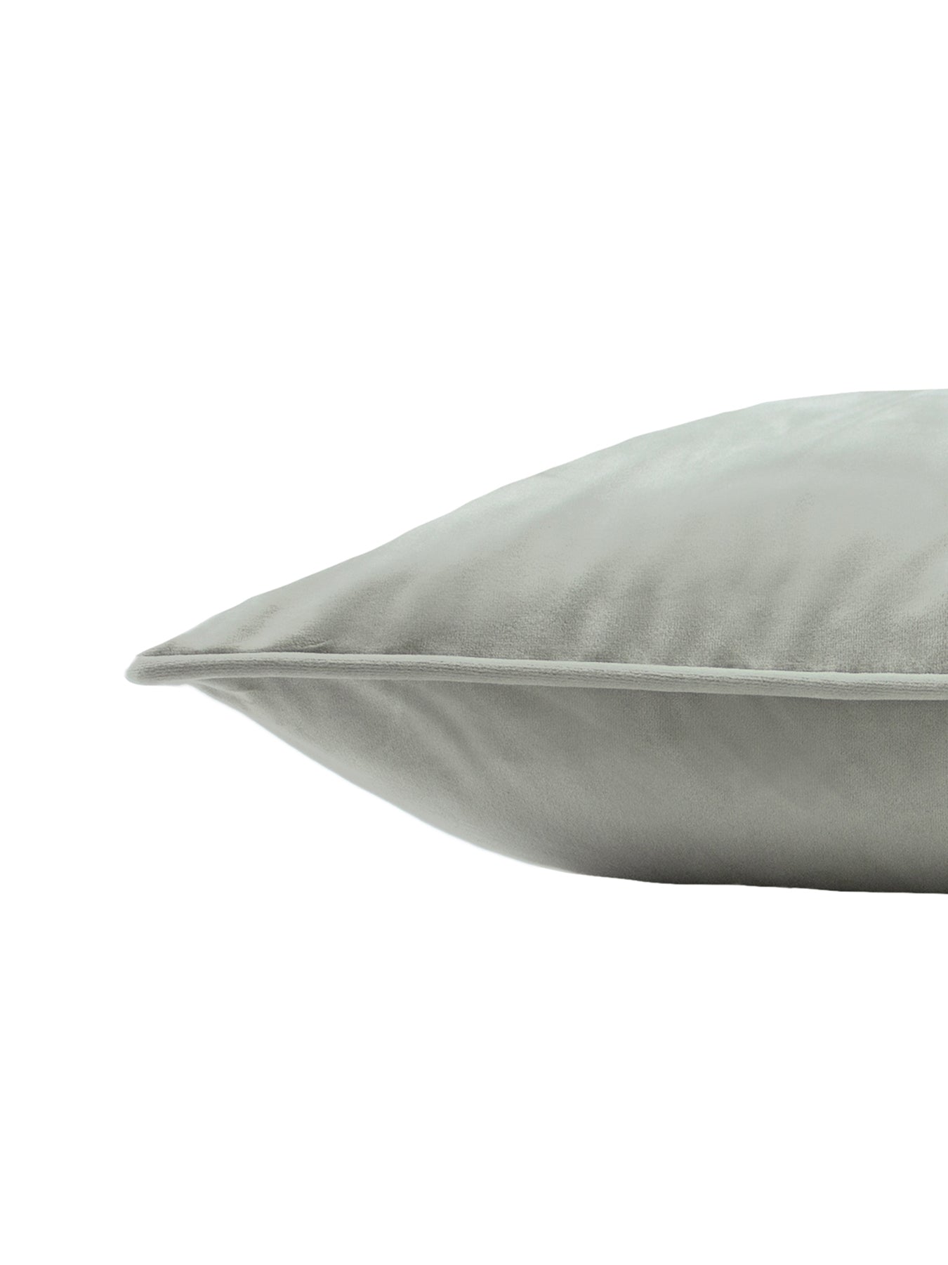 Hortus Feather Rich Cushion 50 x 50cm Silver Grey