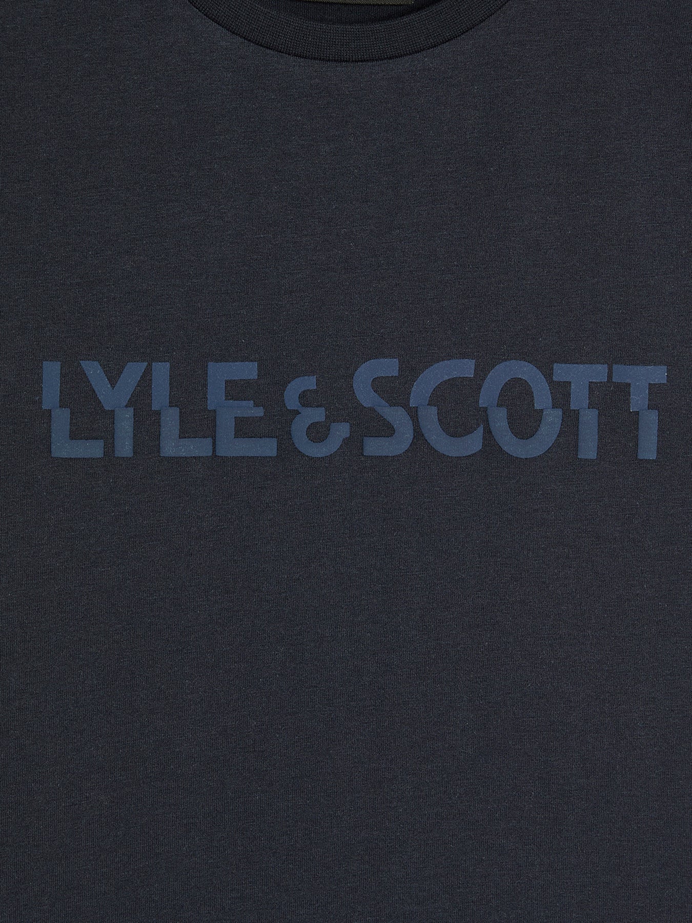 Print T-Shirt Navy