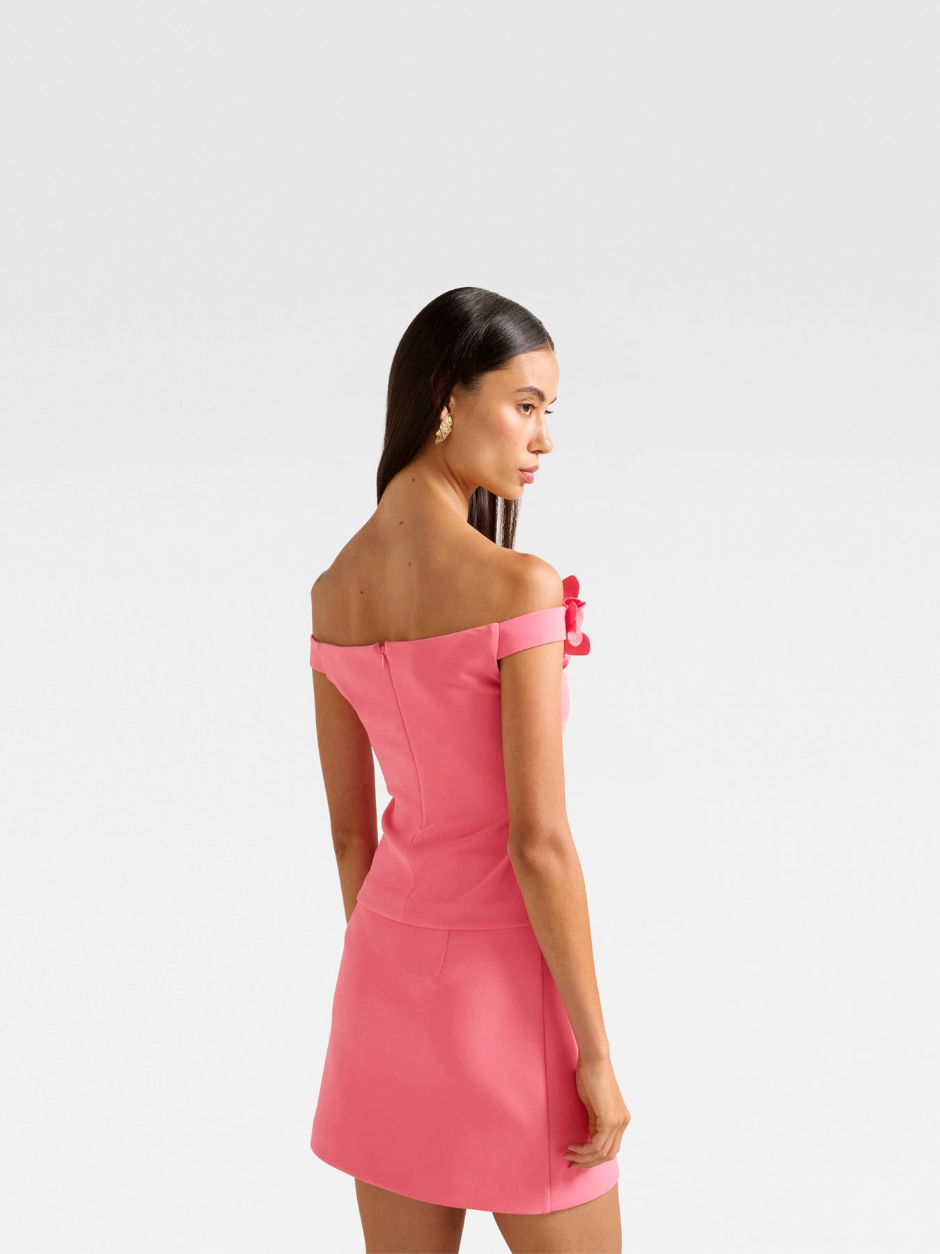 Faye Applique Bardot Top