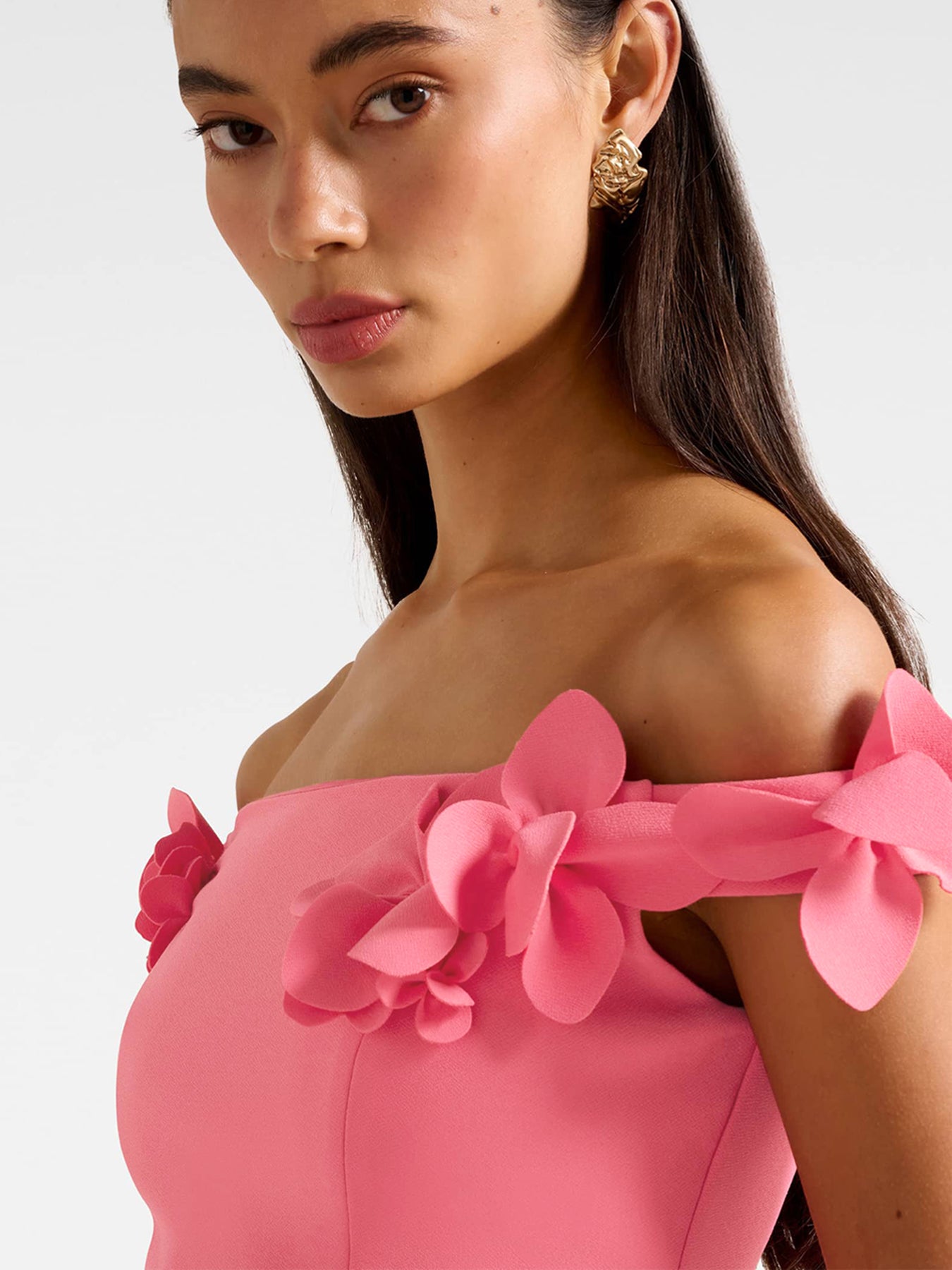 Faye Applique Bardot Top