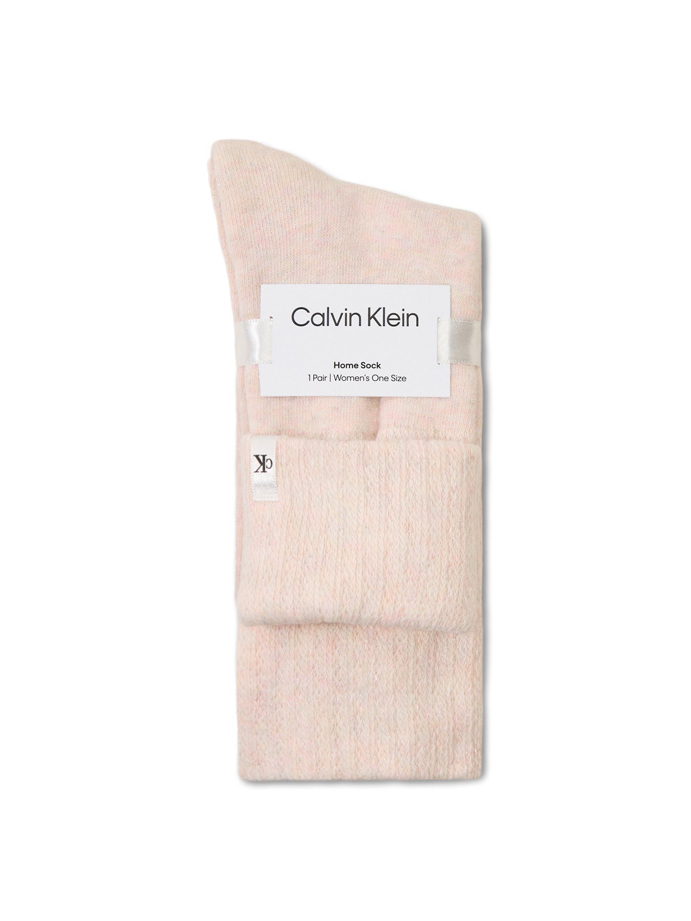 Women Long Home Socks 1 Pair Pink