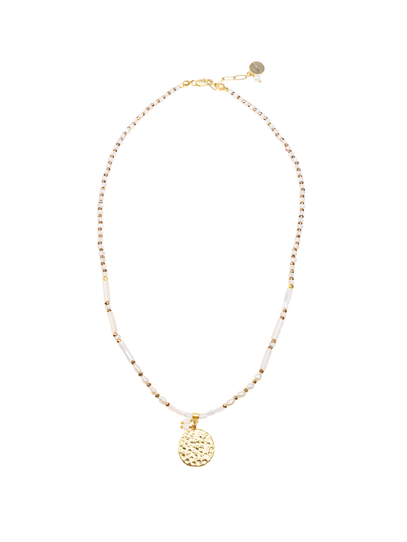 Bone Disc Necklace