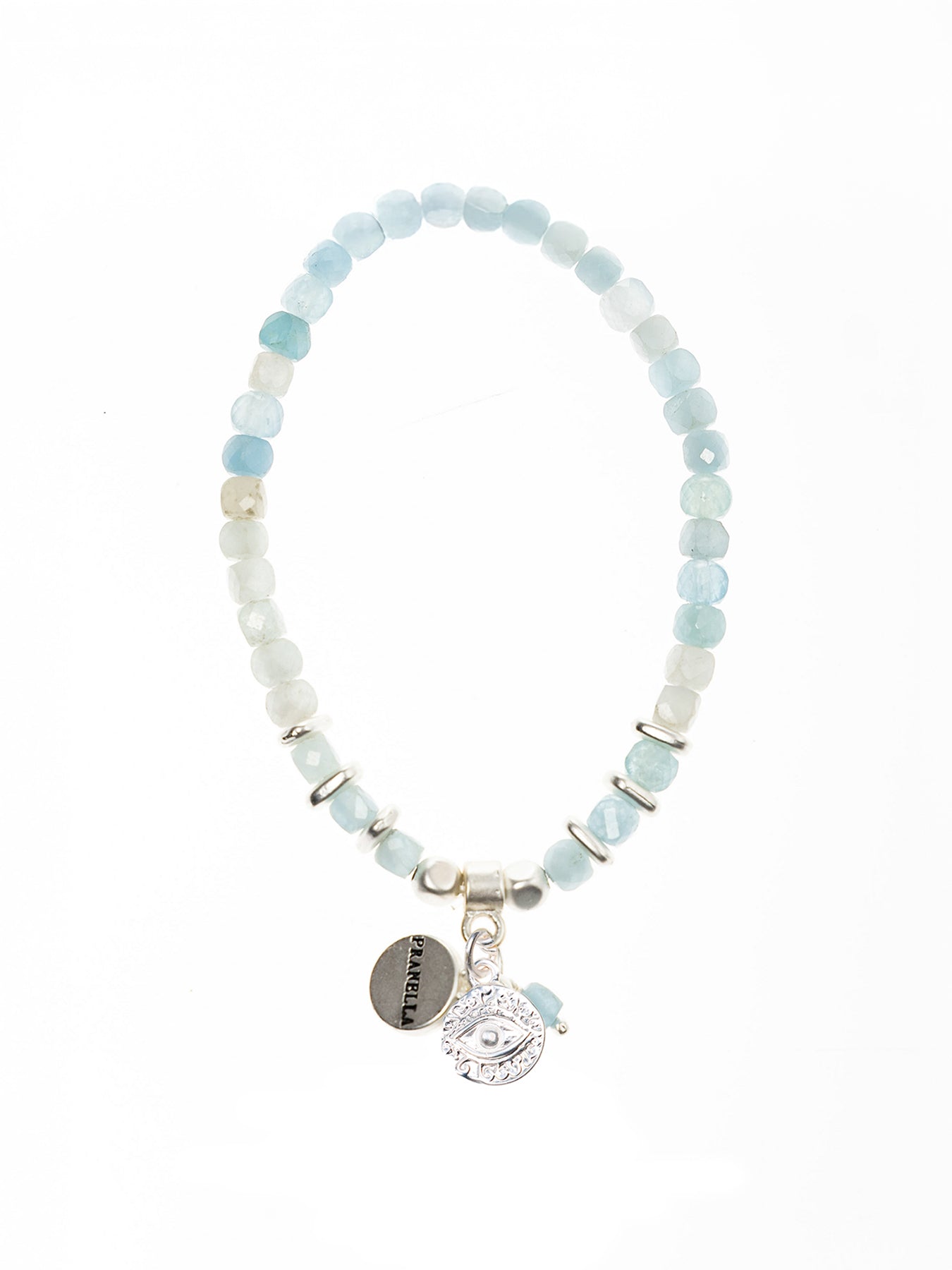 Beryl Evil Eye Bracelet