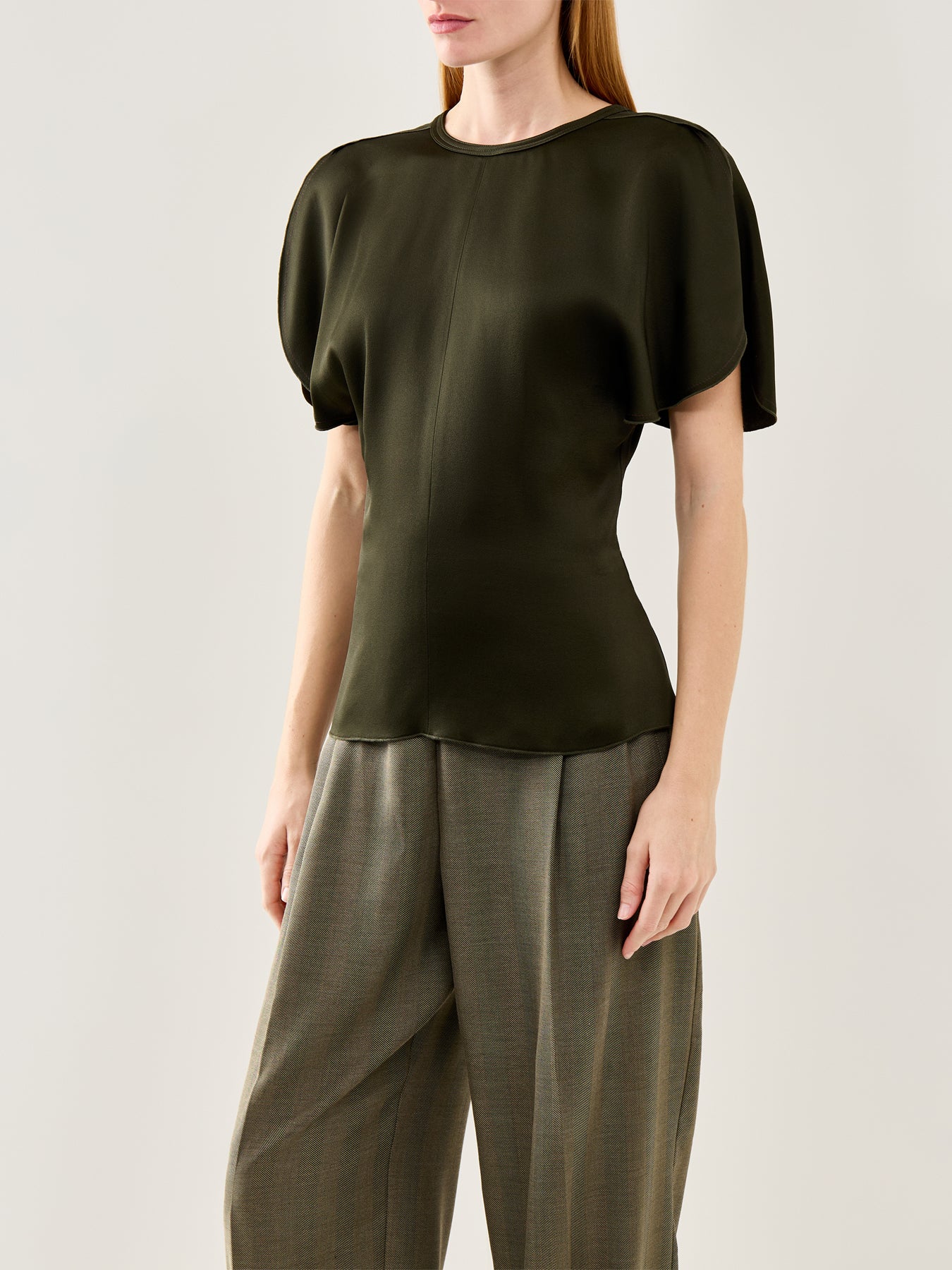 Bella Top Dark Olive