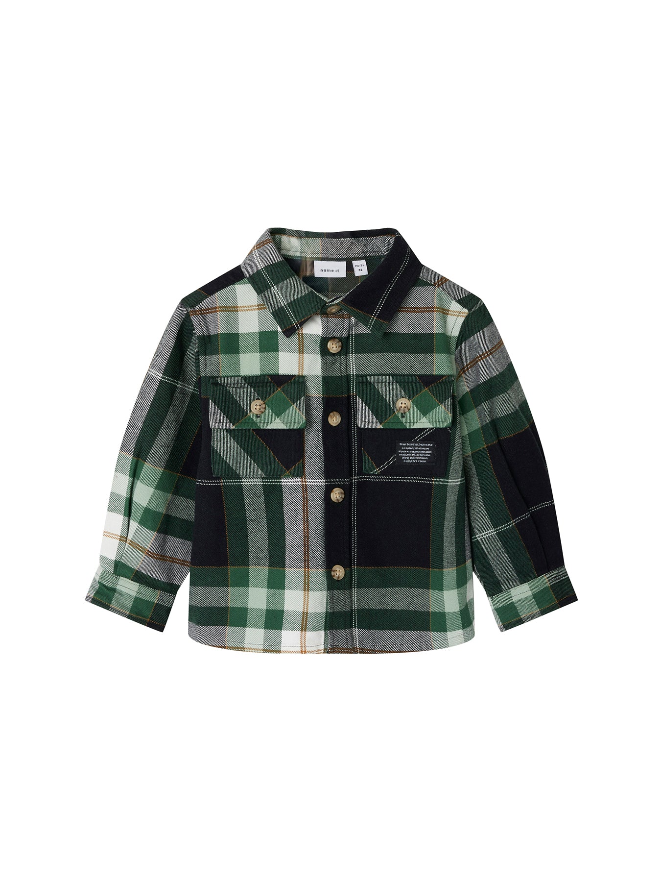 Norris Long Sleeve Overshirt Garden Topiary