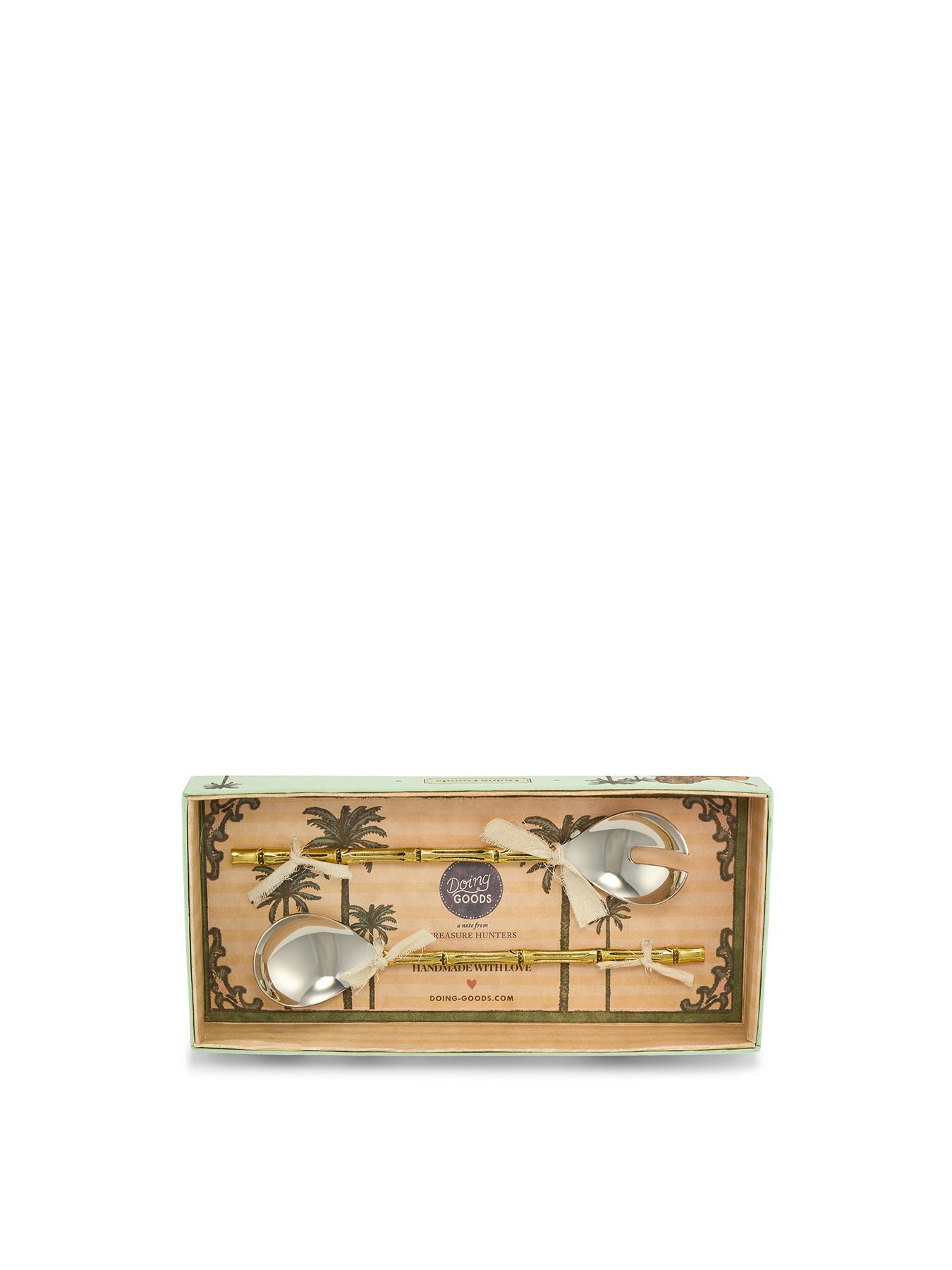 Bodhi Bamboo Salad Server Set in Giftbox