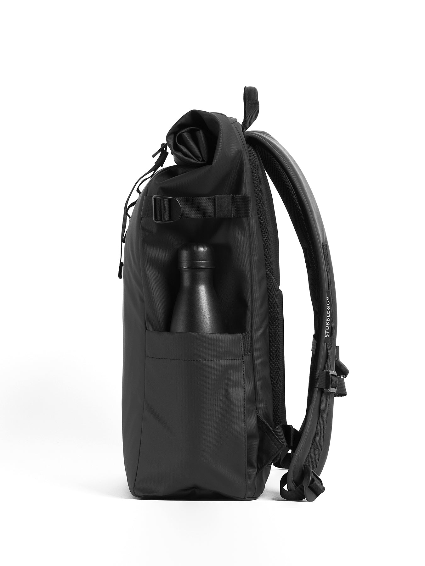 The Roll Top Backpack 20L Black