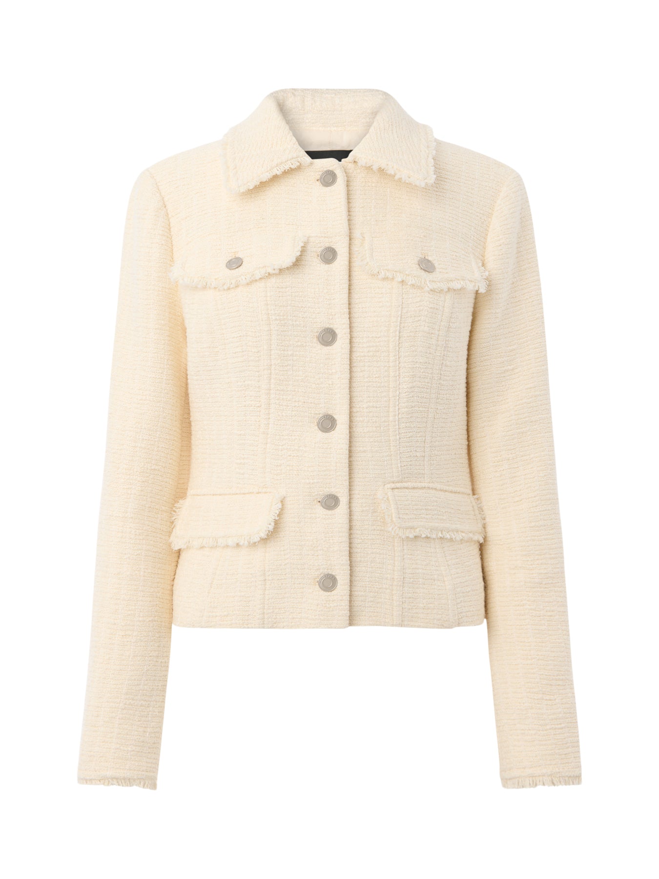 Ivory Lucie Boucle Jacket