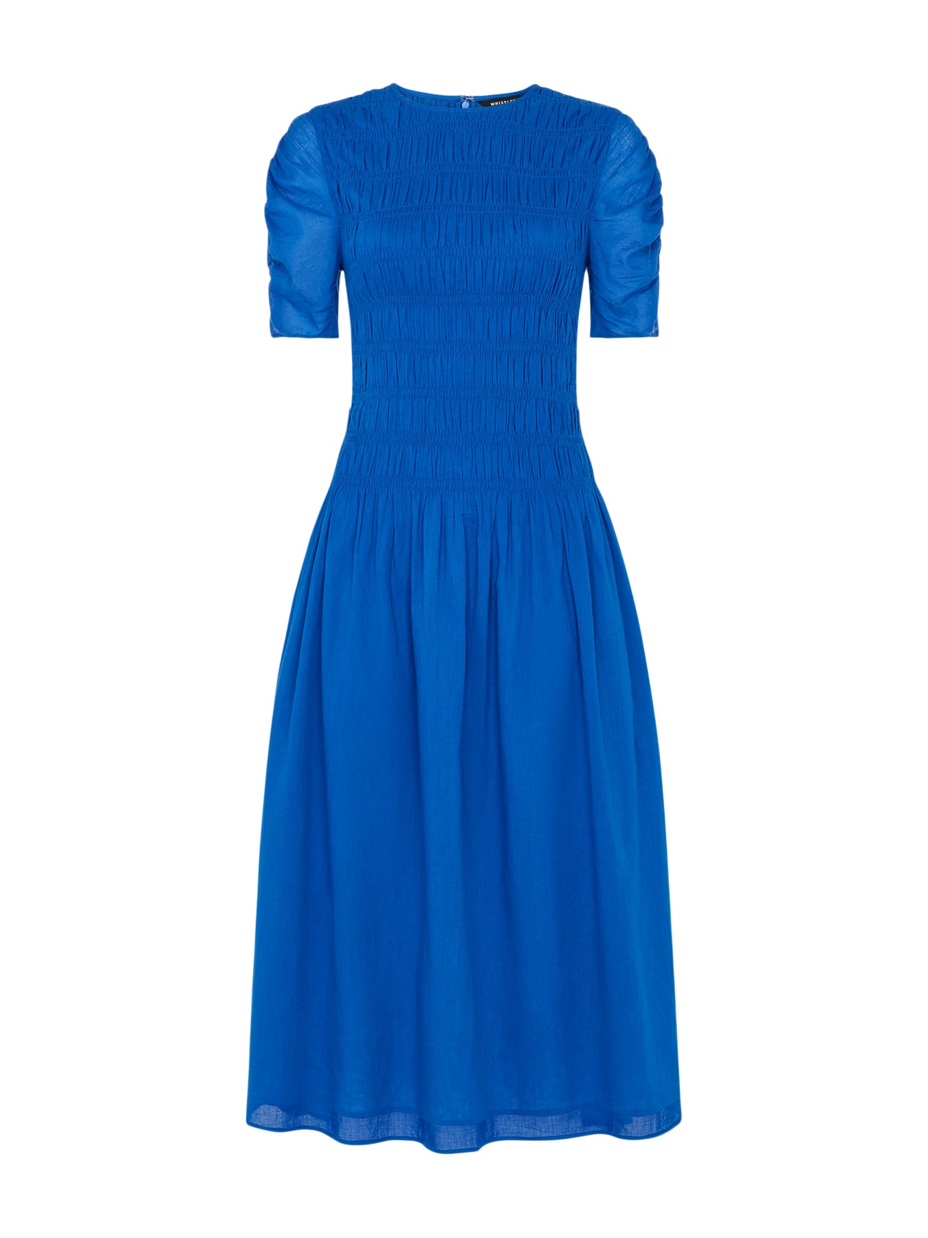 Blue Avery Smocked Dress