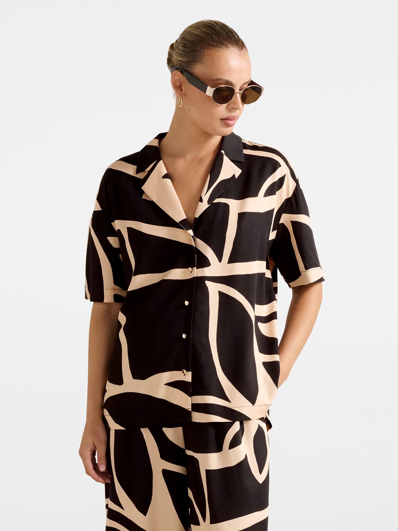 Flossie Printed Short Sleeves Shirt