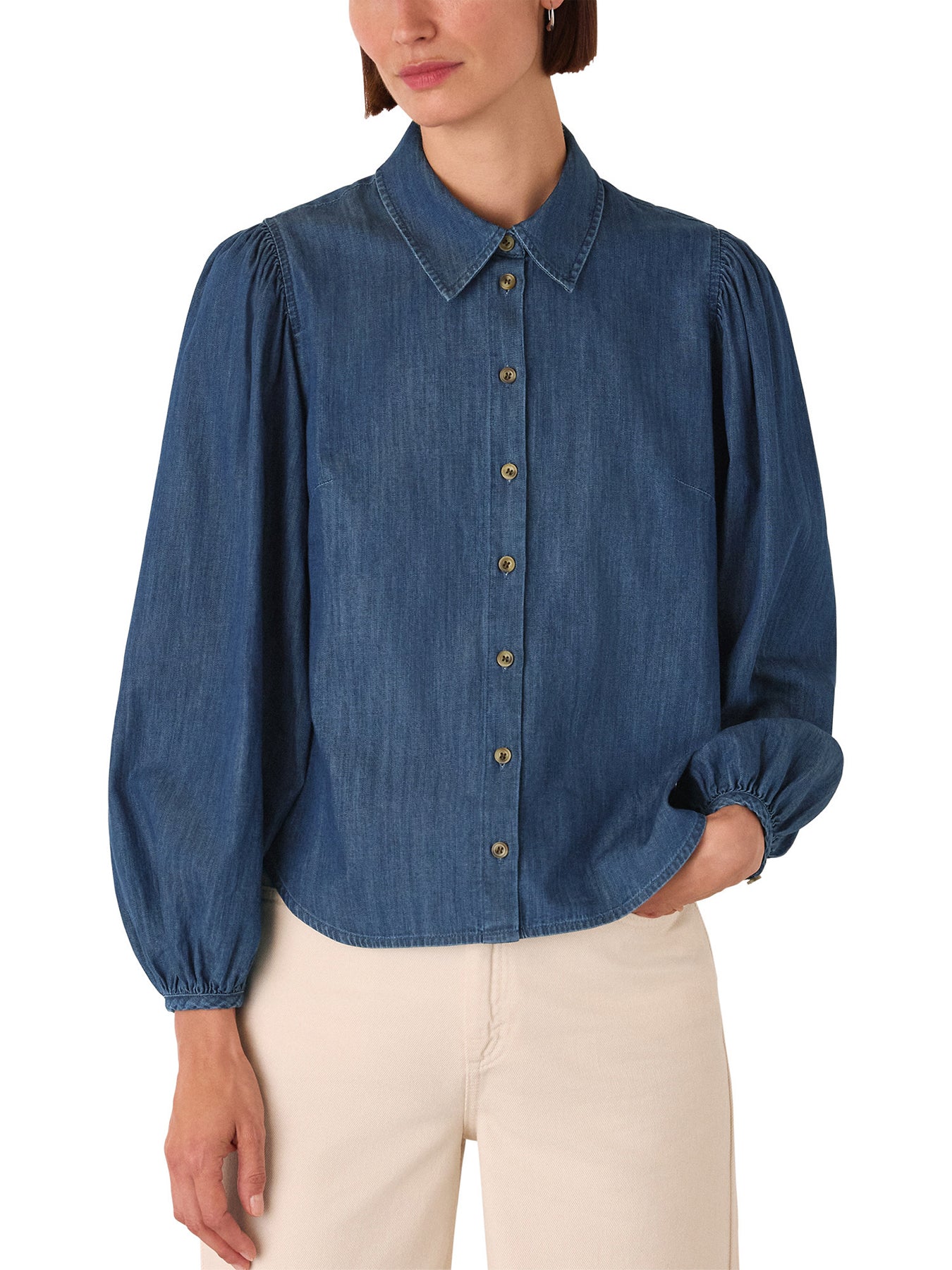 Chambray Cotton Shirt