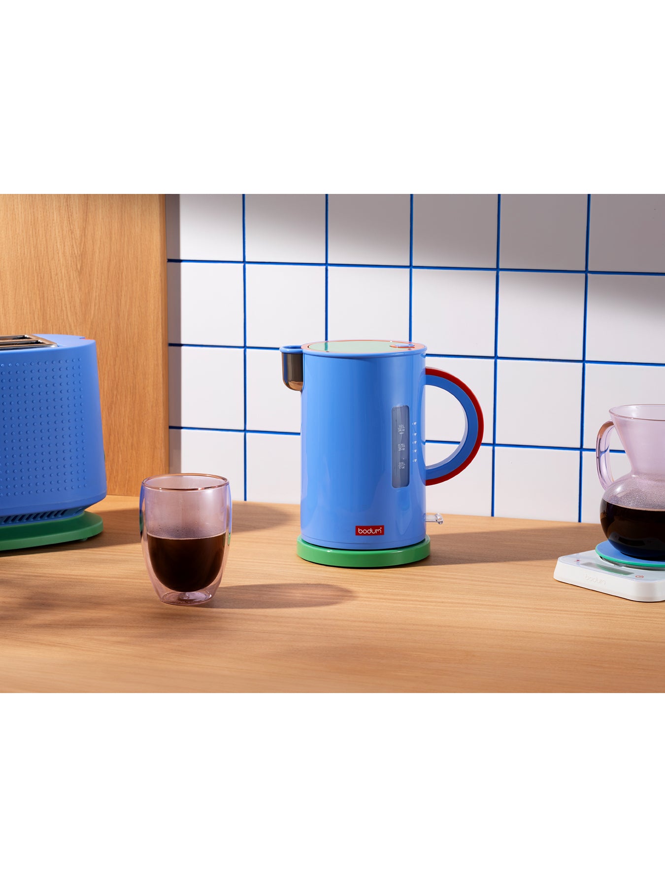 Ettore Electric Kettle Blue