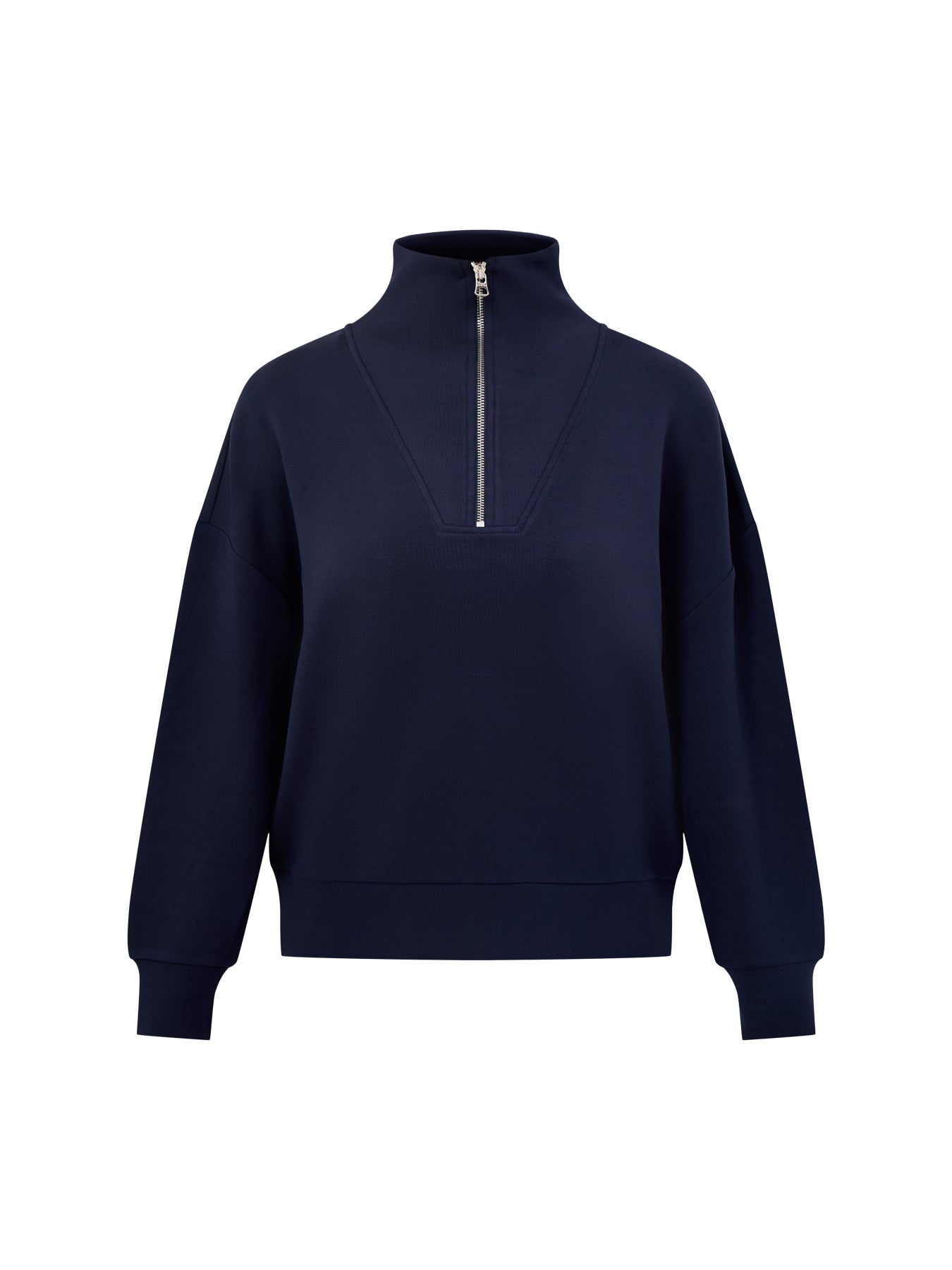 Hawley Half Zip Sweat Navy