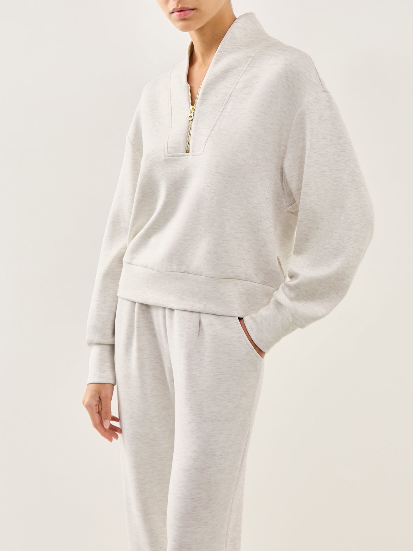 Davidson Sweat Ivory Marl