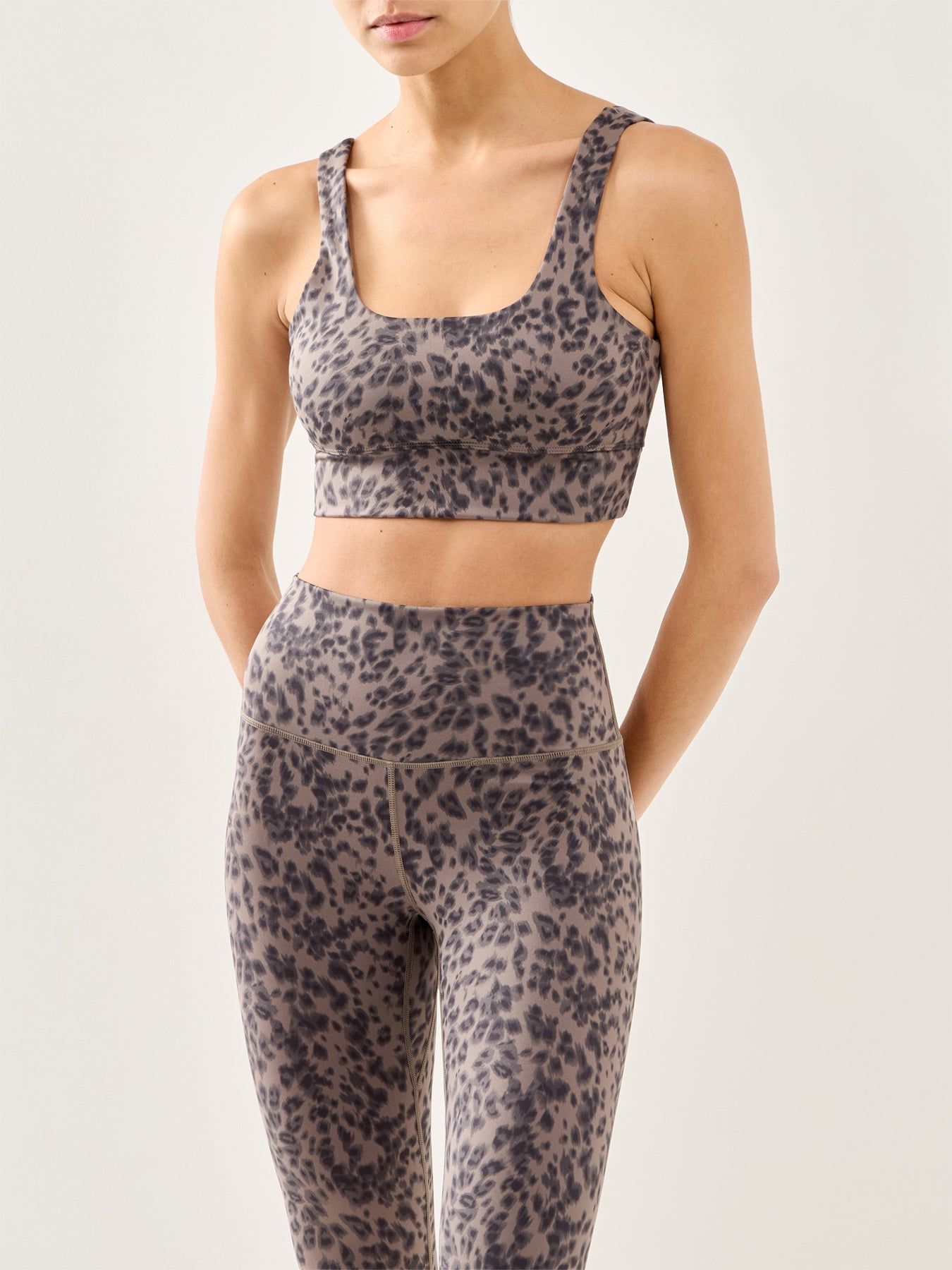Freesoft Cori Bra Brown Contrast Cheetah