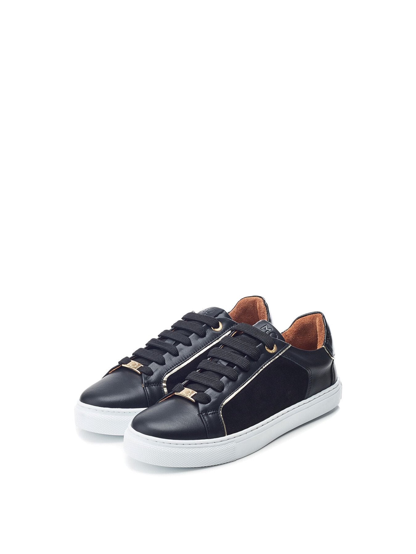 Ales Leather Trainers