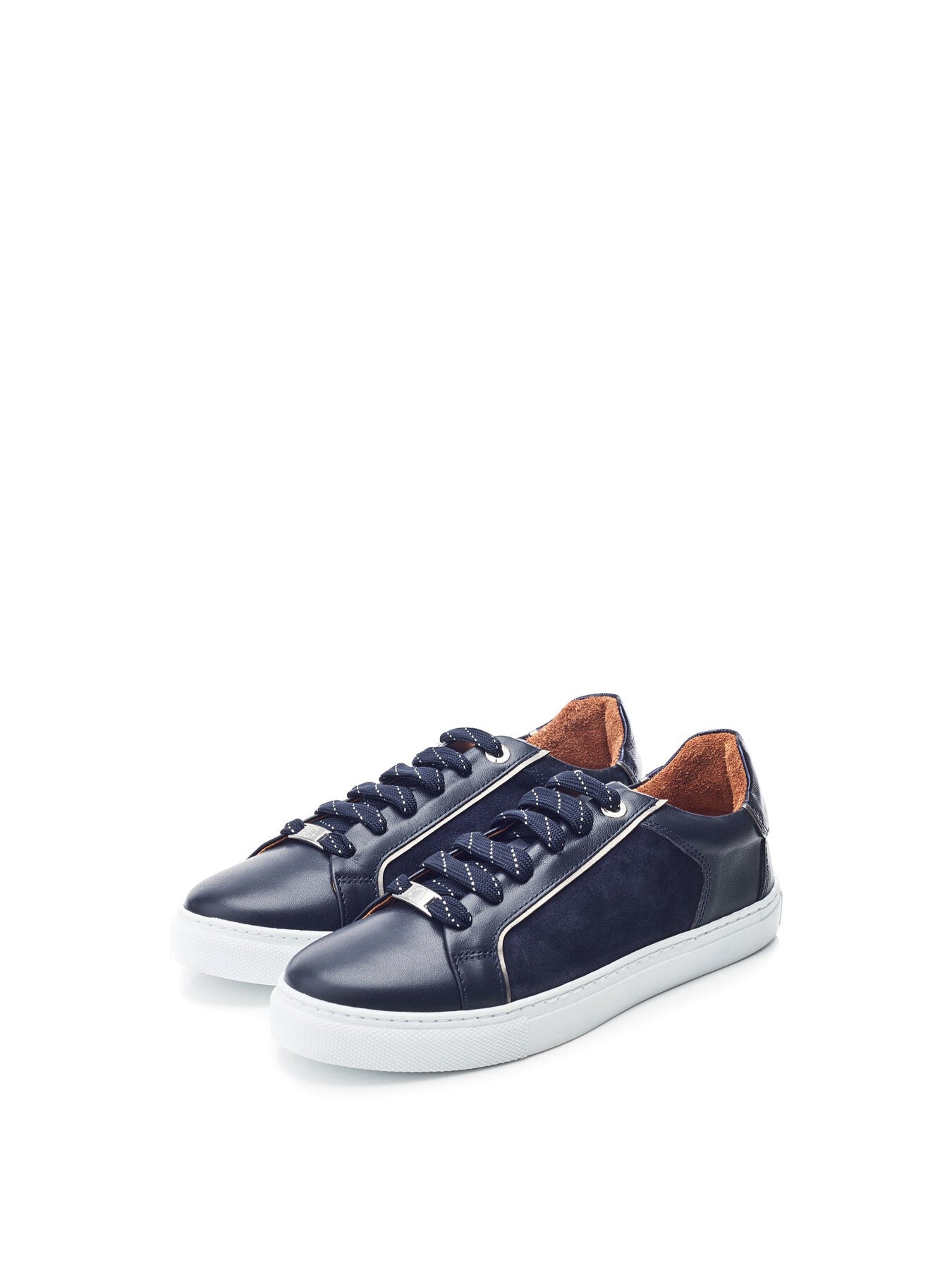 Ales Leather Trainers