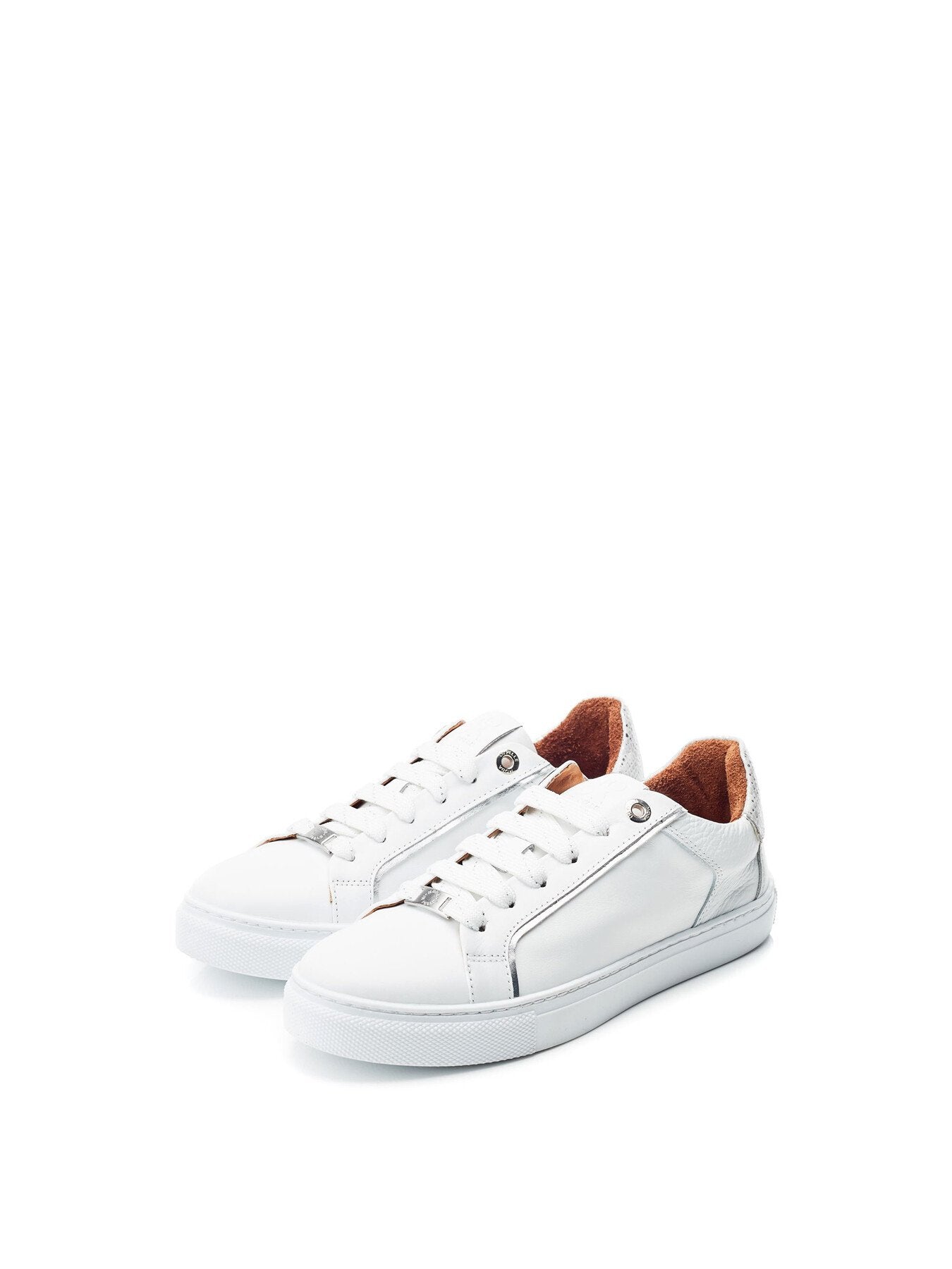 Ales Leather Trainers