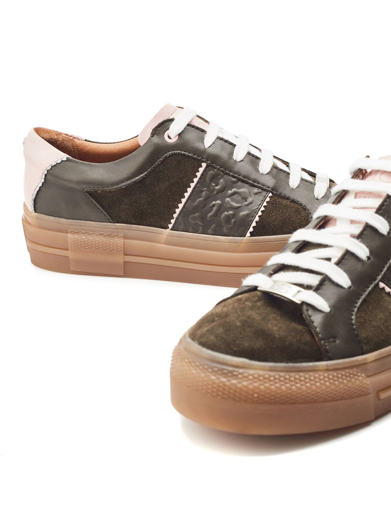 Amande Leather Trainers