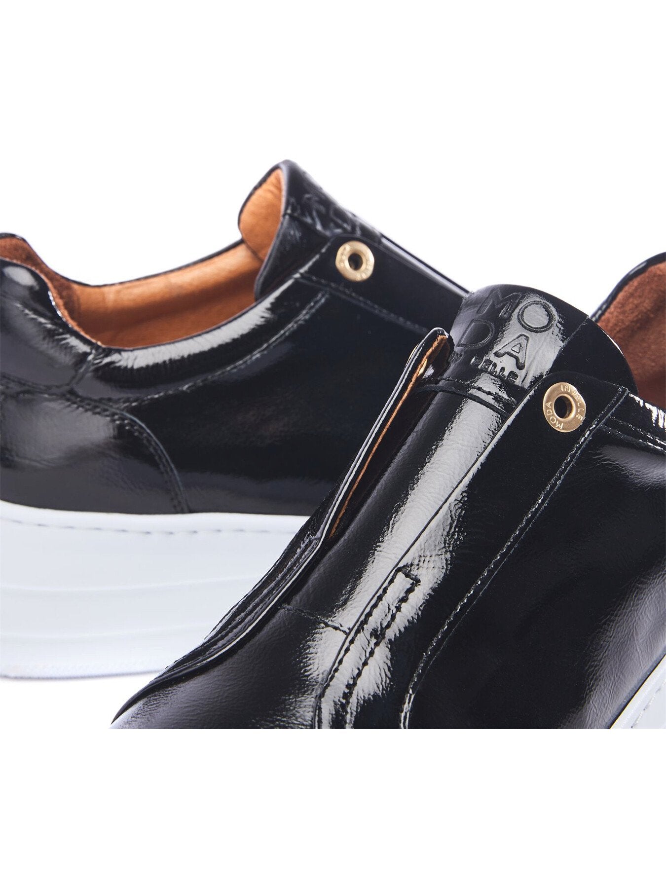 Aneeba Patent Leather Trainers