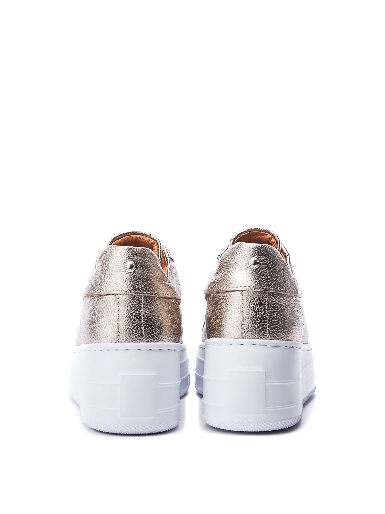 Aneeba Metallic Leather Trainers