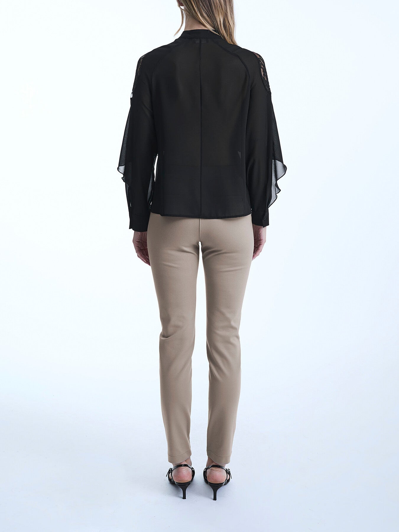 Lace Front Detail Shirt