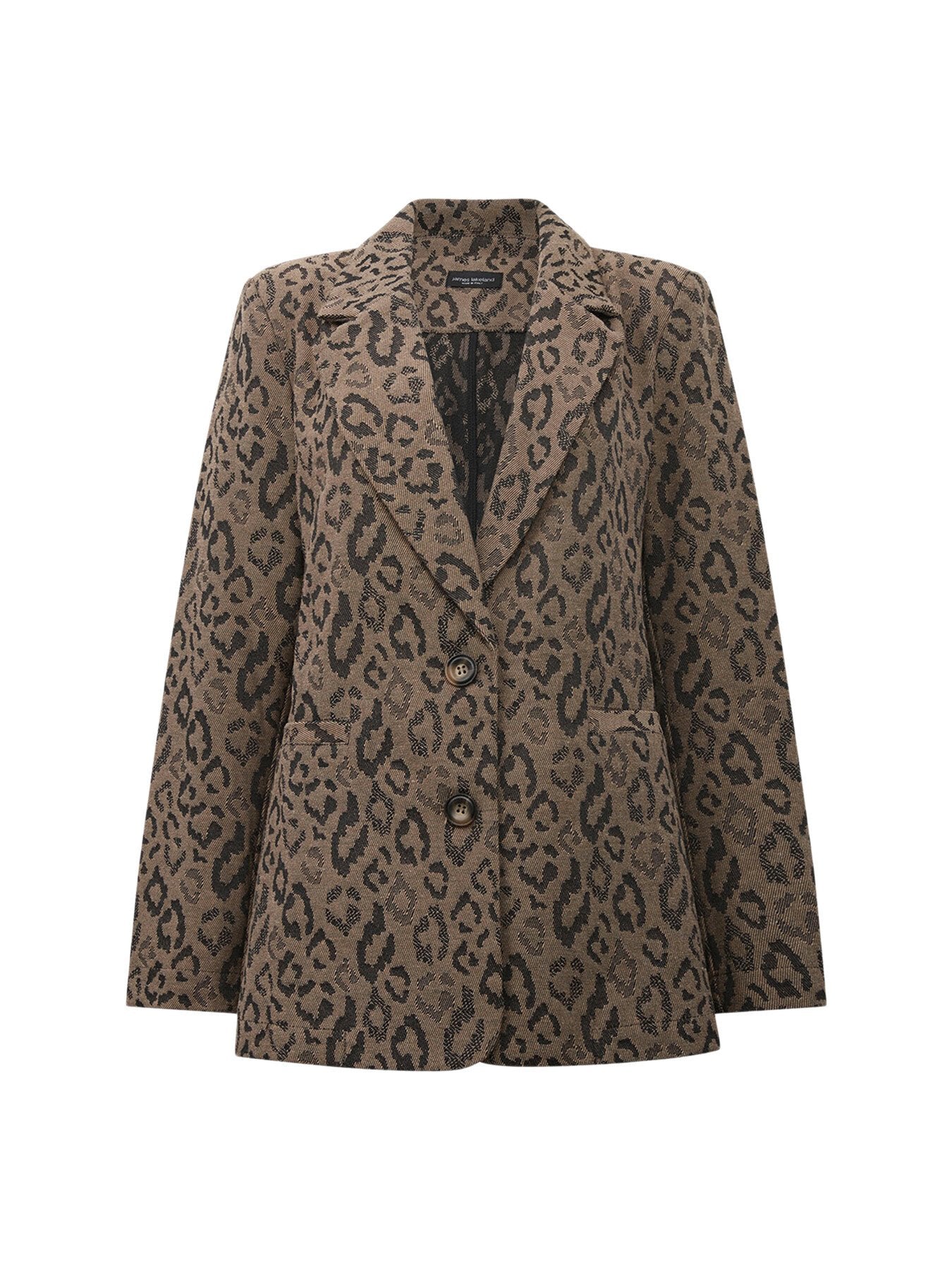 Leopard Print Detail Blaser