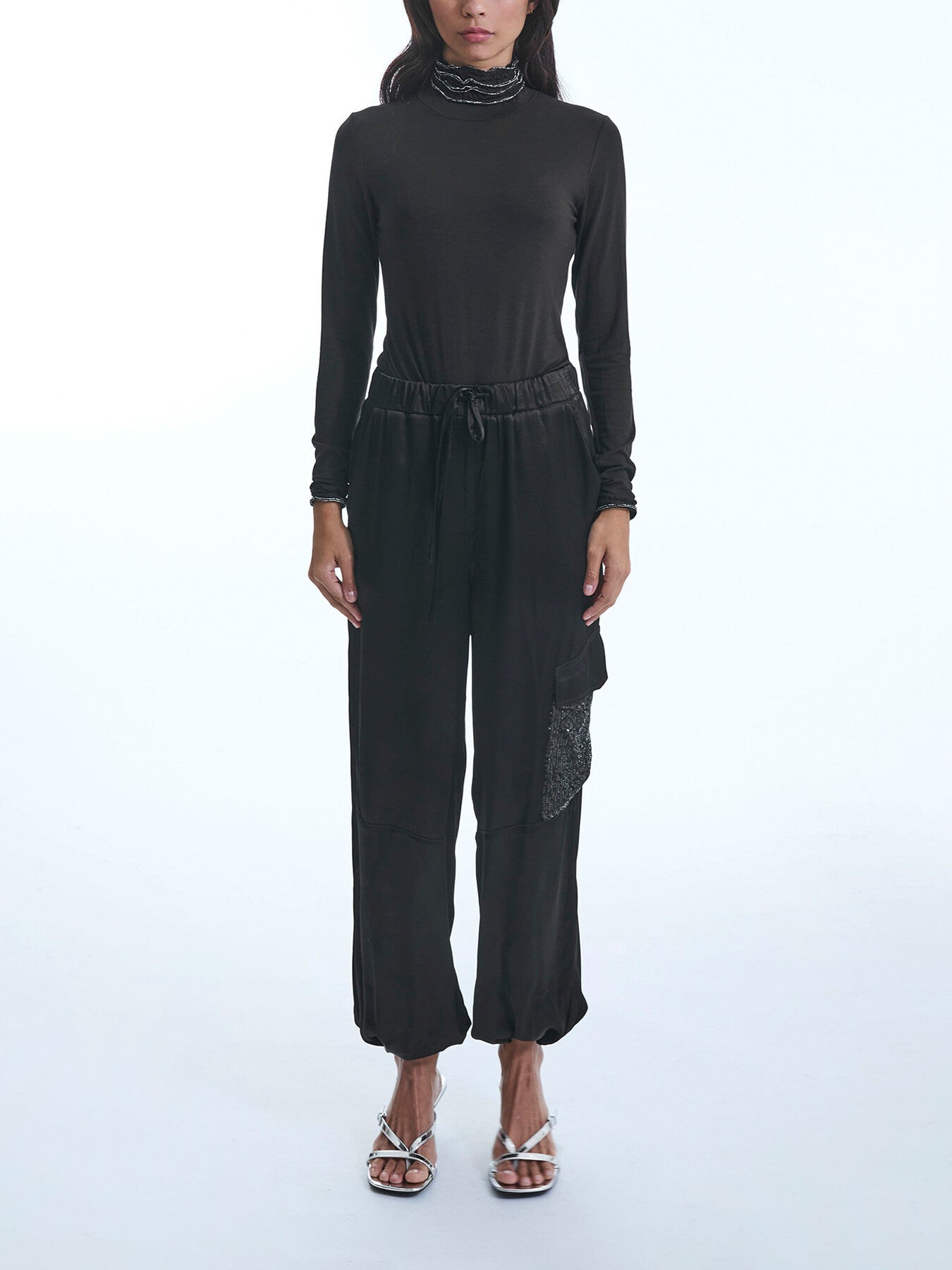 Sequin Pocket Trousers