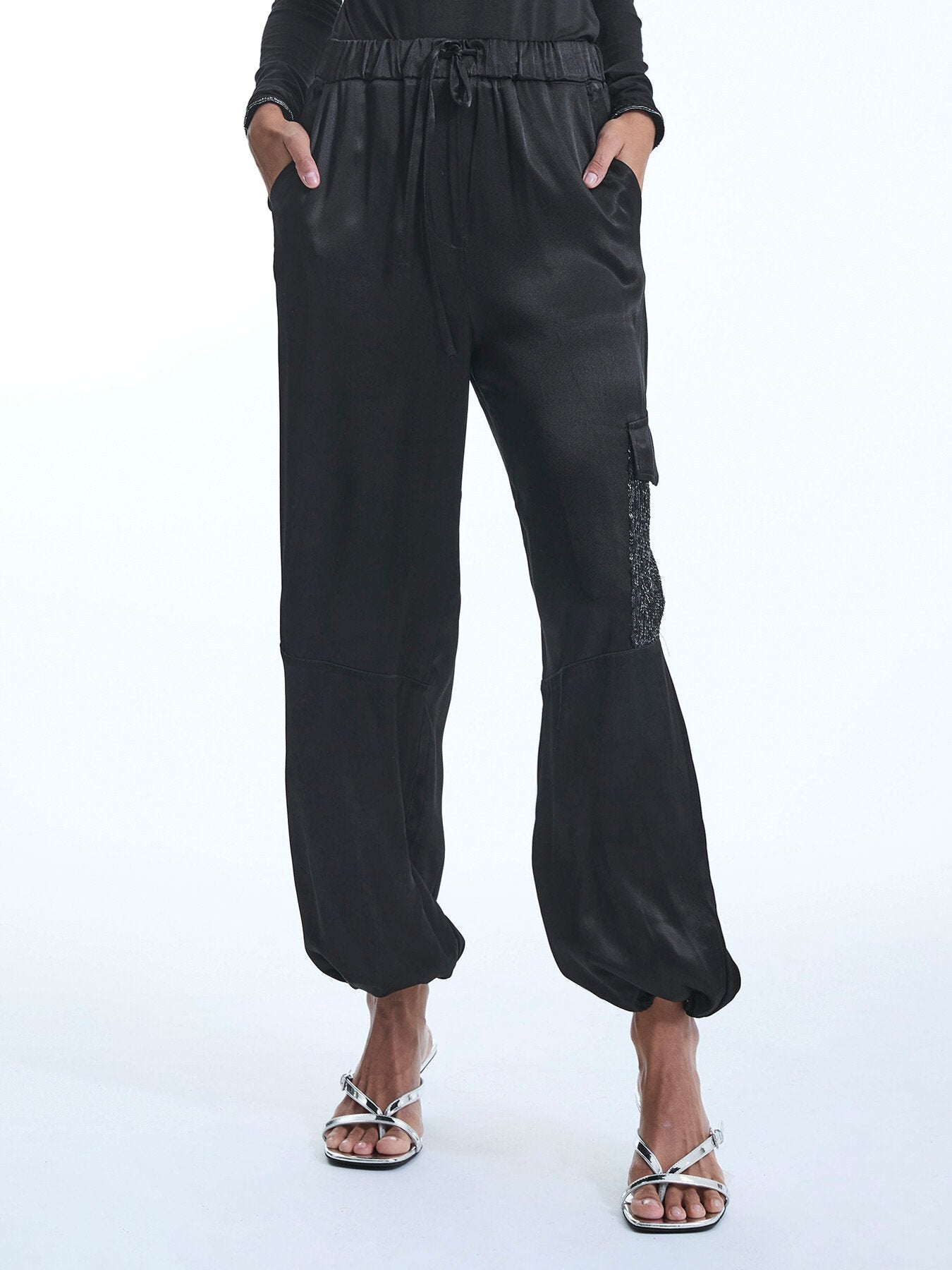 Sequin Pocket Trousers