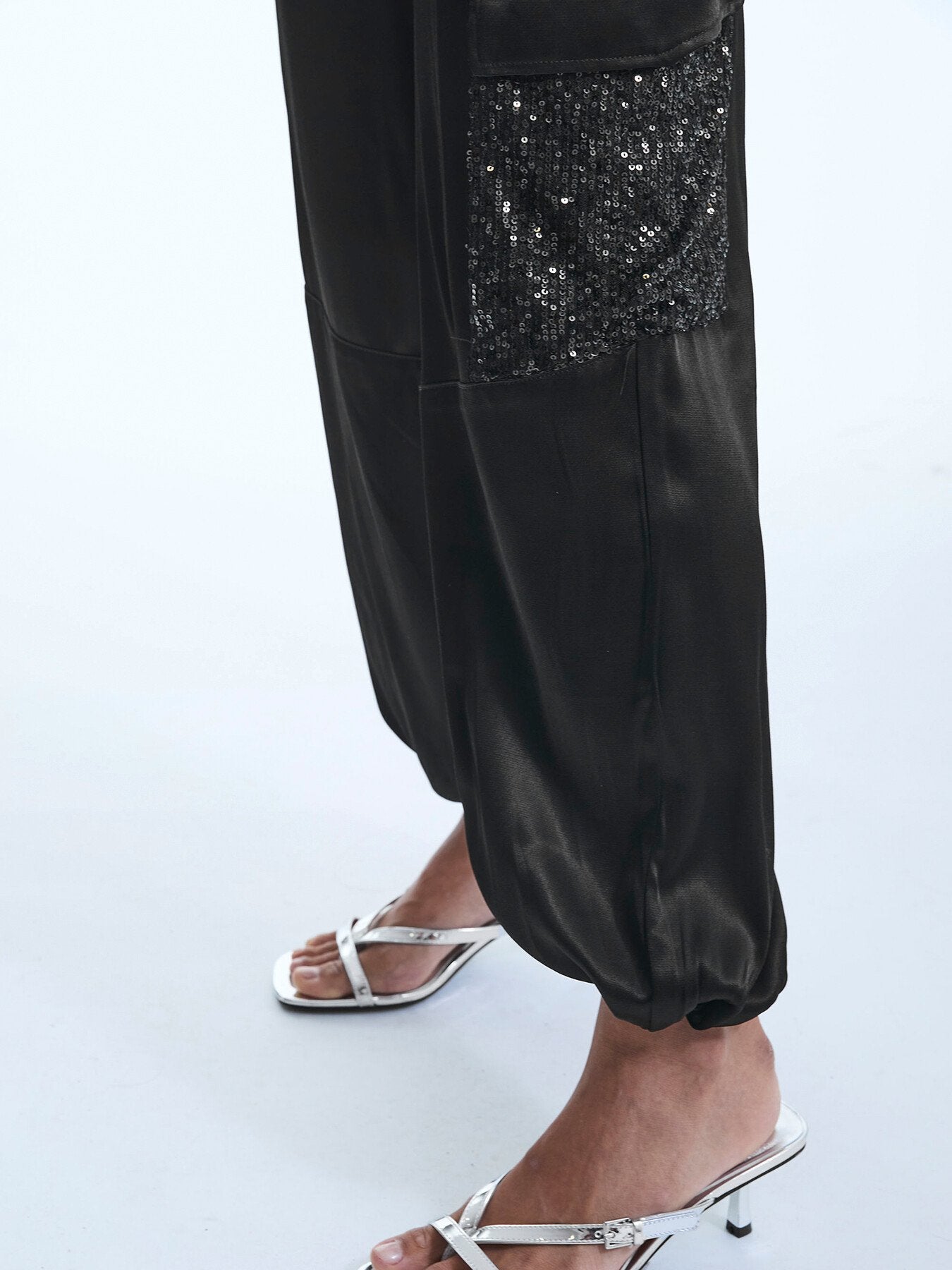 Sequin Pocket Trousers